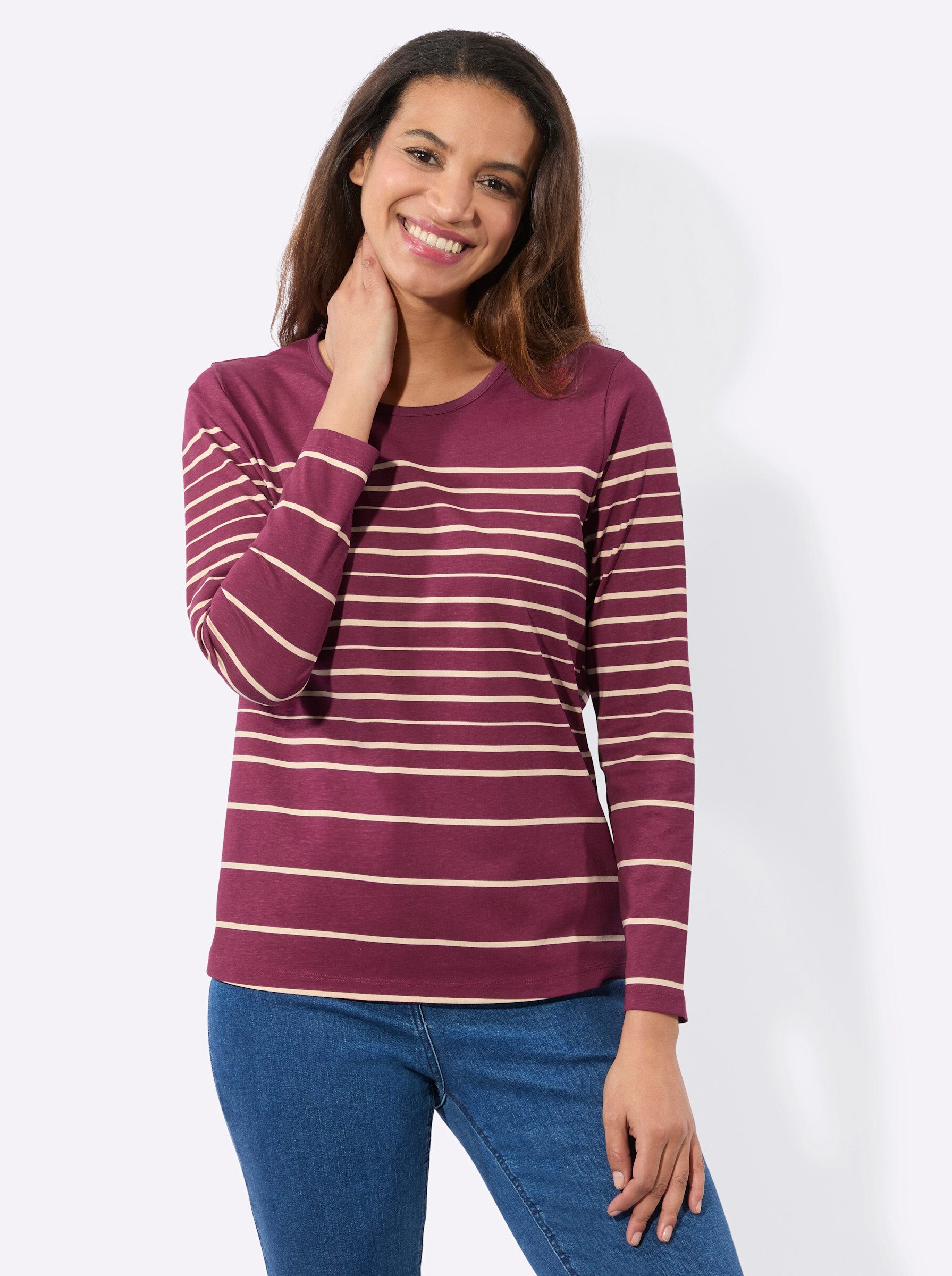 T-Shirt Ringelshirt Langarm