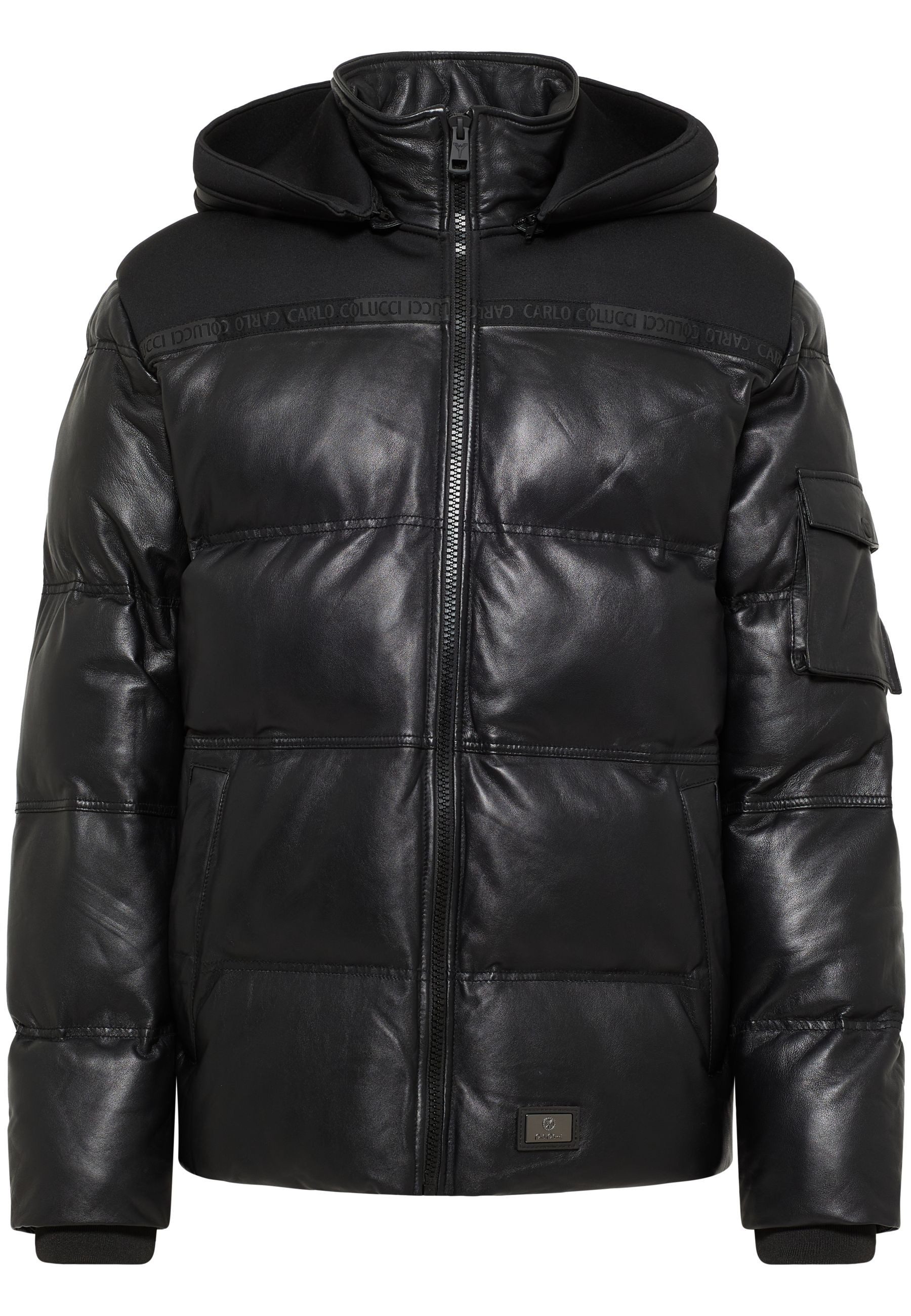 CARLO COLUCCI Lederjacke Facchinetti