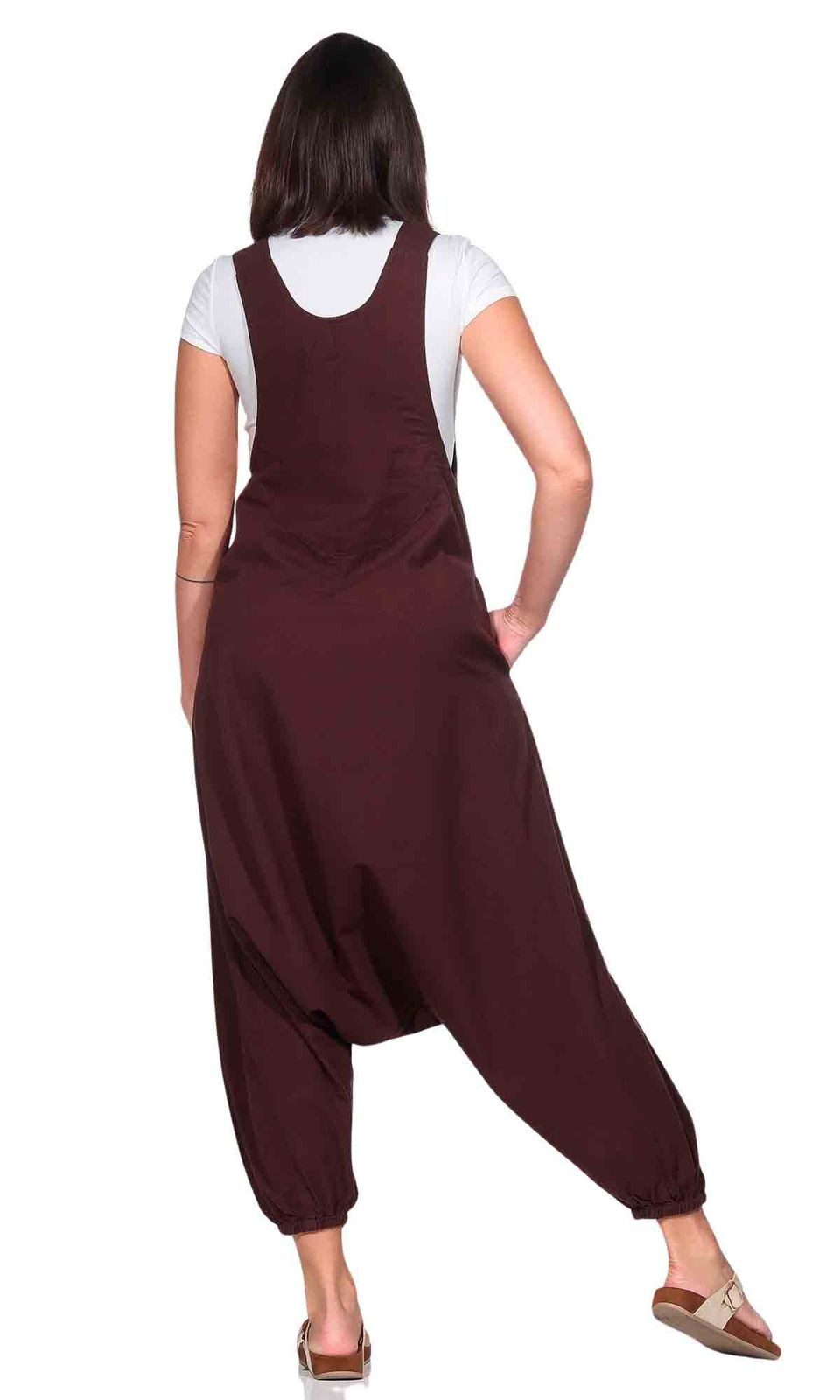 KUNST UND MAGIE Haremshose Kunst und Magie Hippie Latzhose Haremshose Hose Psy Goa 70er Overall