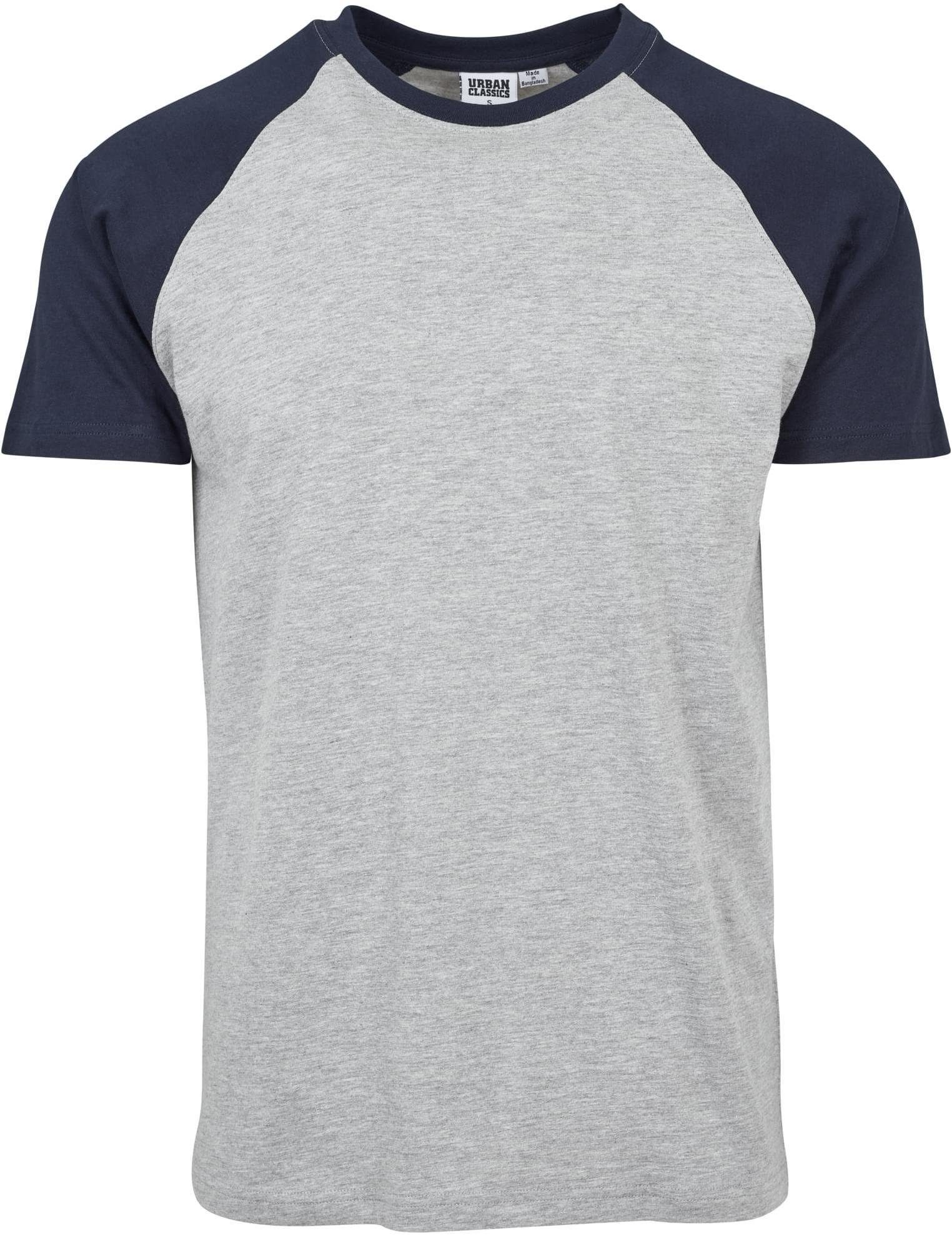 URBAN CLASSICS Rundhalsshirt Raglan Contrast Tee Herren T-Shirt günstig online kaufen