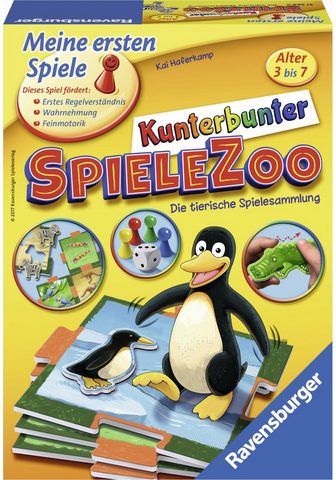 RAVENSBURGER Spiel "Kunterbunter Spielezoo&quo...