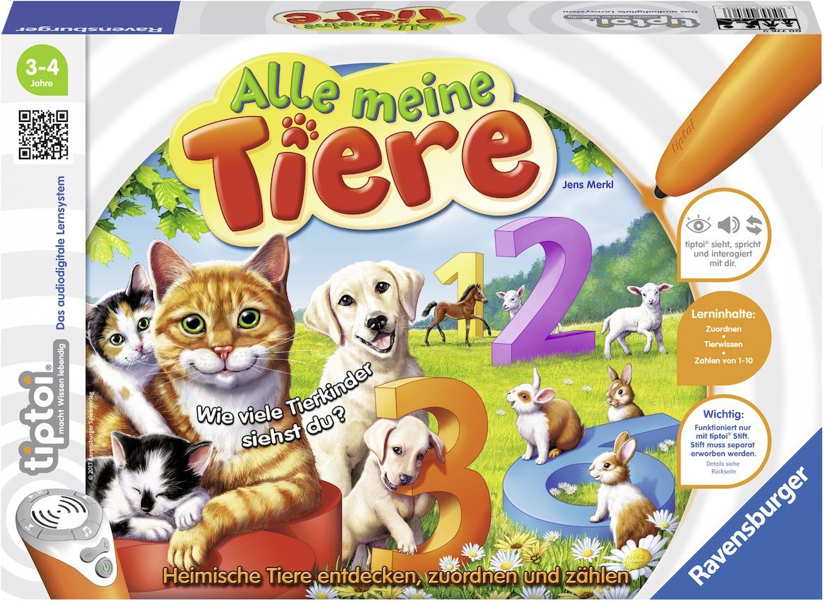 Image of Alle meine Tiere tiptoi Spiele/Puzzles