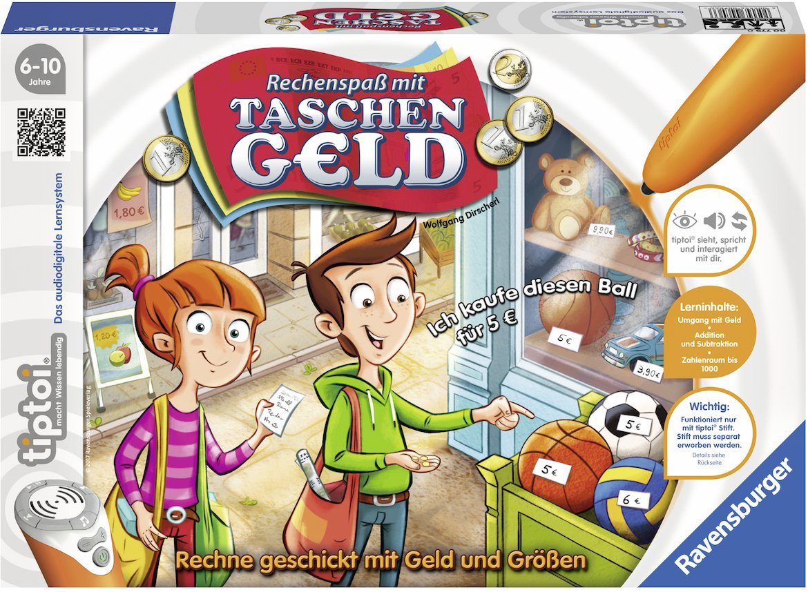 Image of Ravensburger Spiel, »tiptoi® Rechenspaß mit Taschengeld«, Made in Europe, FSC® - schützt Wald - weltweit