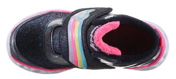 Skechers Kids HEART LIGHTS-BRILLIANT RAINBOW Klettboot mit Blinkfunktion zum Ein- & Ausschalten