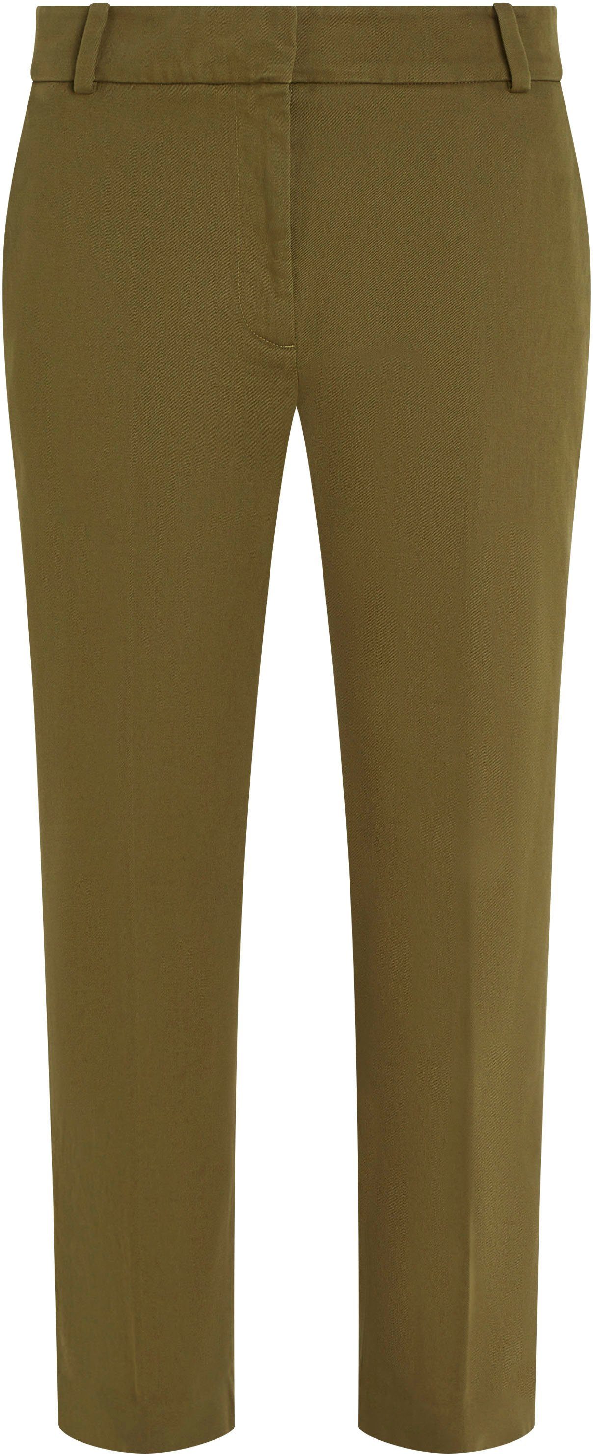 Tommy Hilfiger Chinohose ESSENTIAL SLIM STRAIGHT CO CHINO mit Hakenverschluss