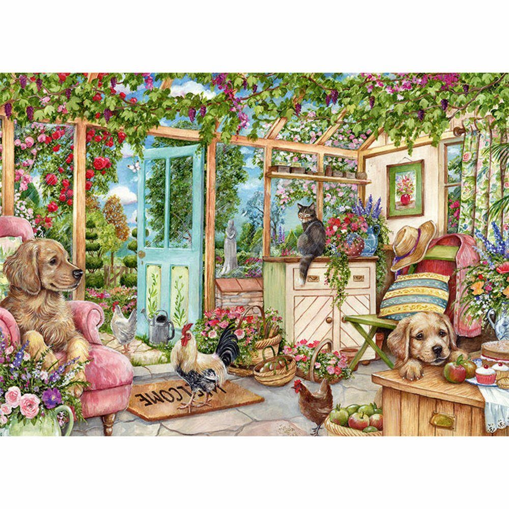 Conservatory Spiele Teile, Falcon 1000 1000 Jumbo Puzzle Country Puzzleteile