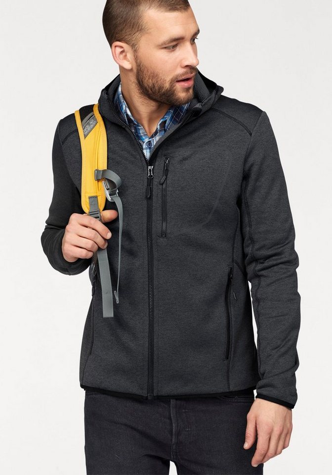Jack Wolfskin Strickfleecejacke SKYLAND HOODED JACKET