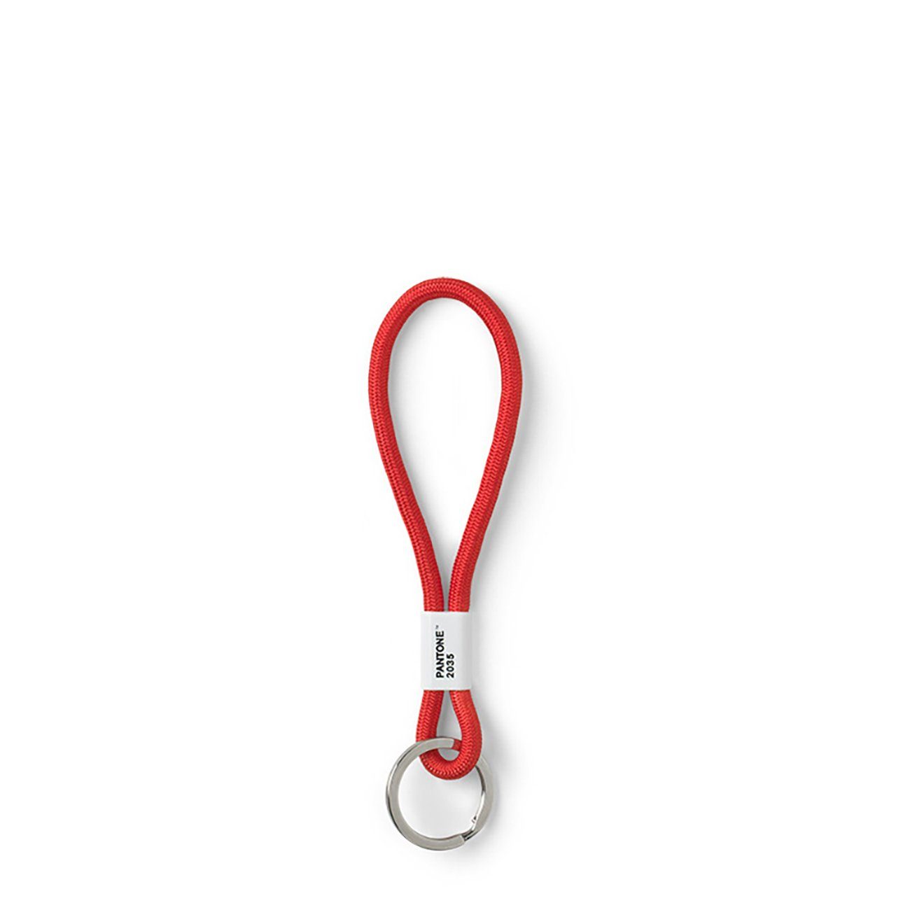 kurz Design- Schlüsselanhänger, 2035 Chain, PANTONE Red Schlüsselband, Key