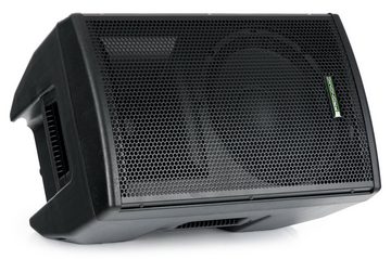 Pronomic Powerstage Economy 1510 2.1 Aktive PA-Anlage Lautsprecher (590 W, mit 1x 15"-Subwoofer und 2x 10"-Satelliten inkl. Stativen)