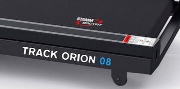 STAMM BODYFIT Laufband TRACK ORION 08, mit großer LED-Display und integrierten Handpulssensoren