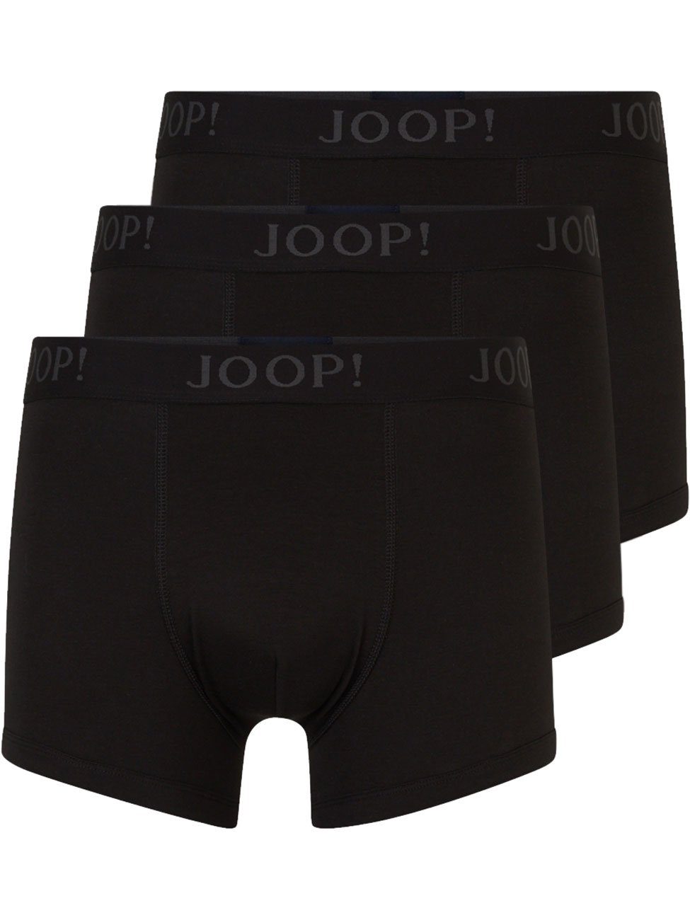 Joop! Boxershorts JB-3-PACK-BOXER (1-St) mit Stretch Schwarz 001