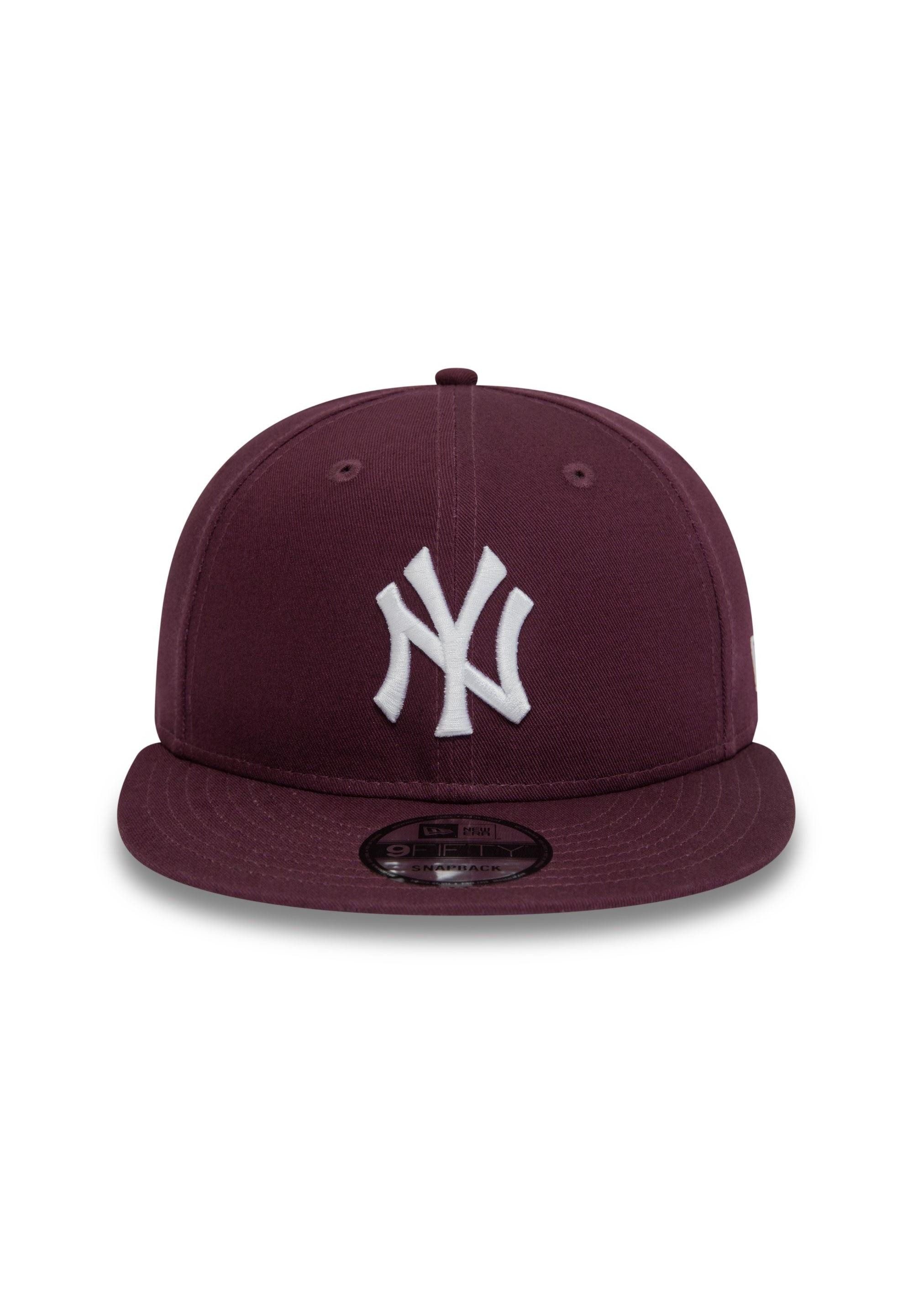New Era Snapback Cap New York Yankees MLB Essentials Maroon 9Fifty Snapback günstig online kaufen