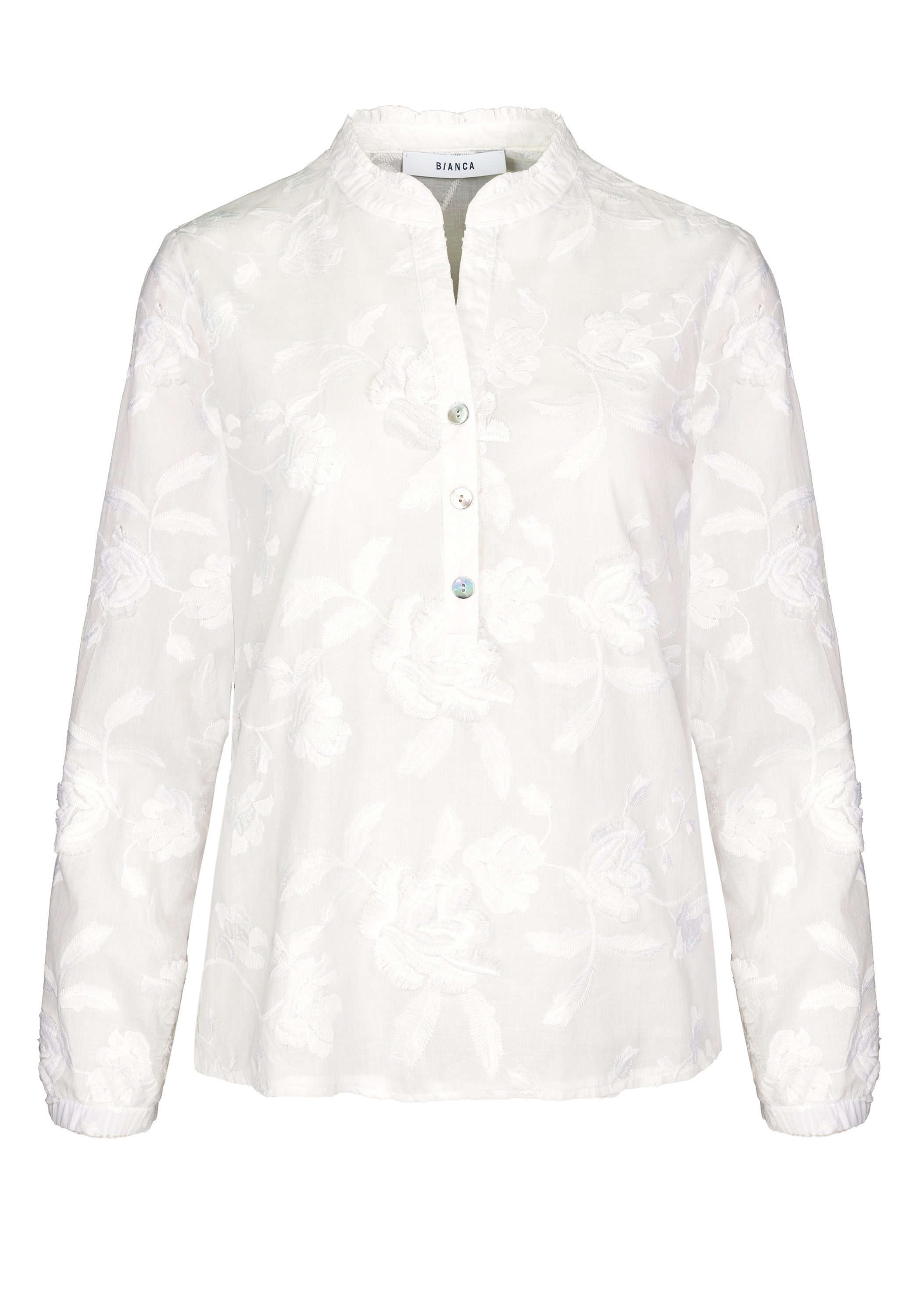 bianca Schlupfbluse ALIN mit aufwendig besticktem Oberstoff günstig online kaufen