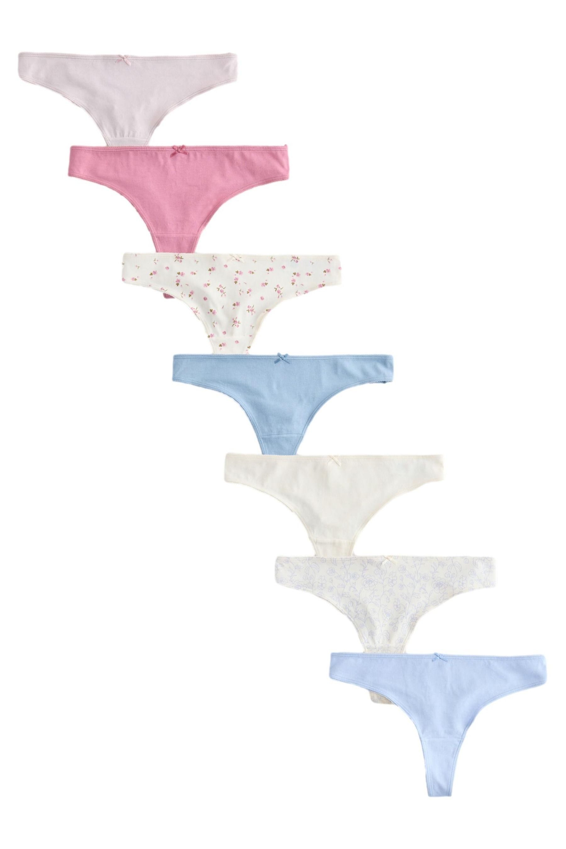 Next String 7er-Pack Slips, Tanga (7-St)