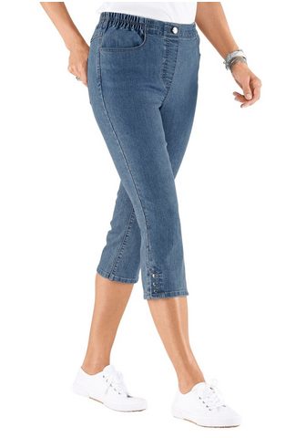 CLASSIC BASICS Капри-джинсы с широкая талия