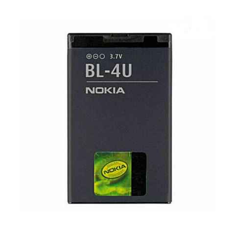 Nokia Original Nokia BL-4U Akku 1110 mAh Nokia 300 500 C5-03 206 301 5530 Handy-Akku Nokia BL-4U 1110 mAh (3,7 V), Schnelles und effizientes Laden, Li-Ionen Zellen, Überladungsschutz