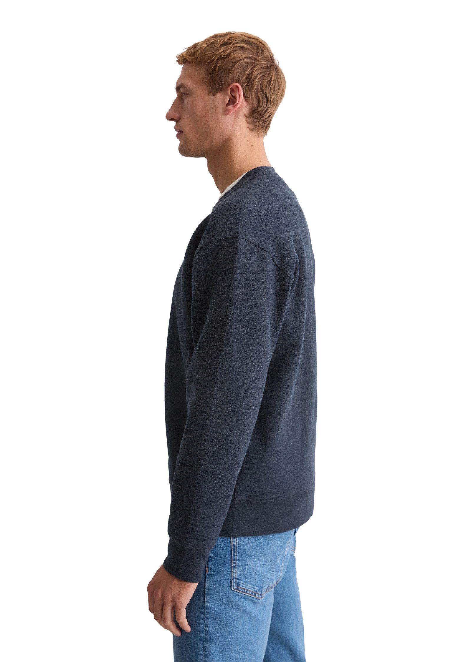 Marc O'Polo Sweatshirt aus weicher Bio-Baumwolle günstig online kaufen