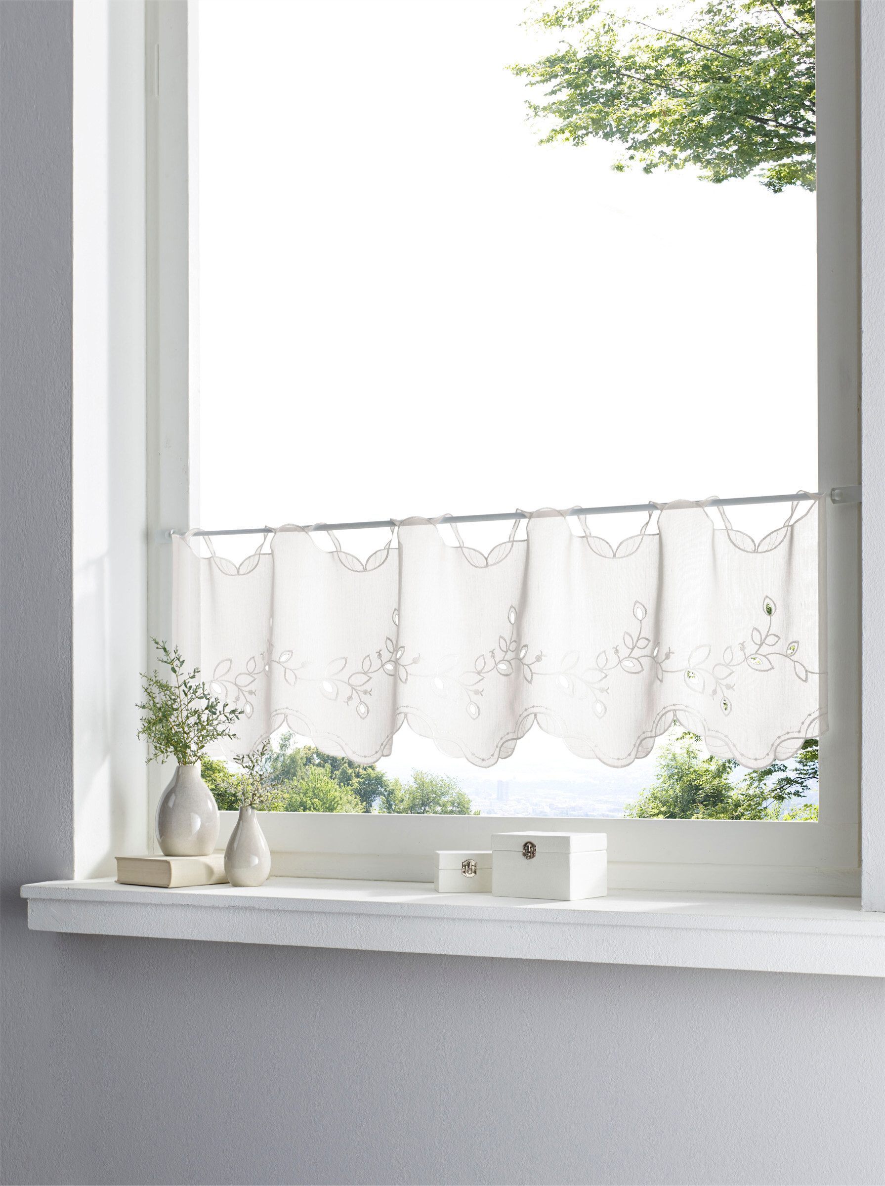 Gardine Querbehang .