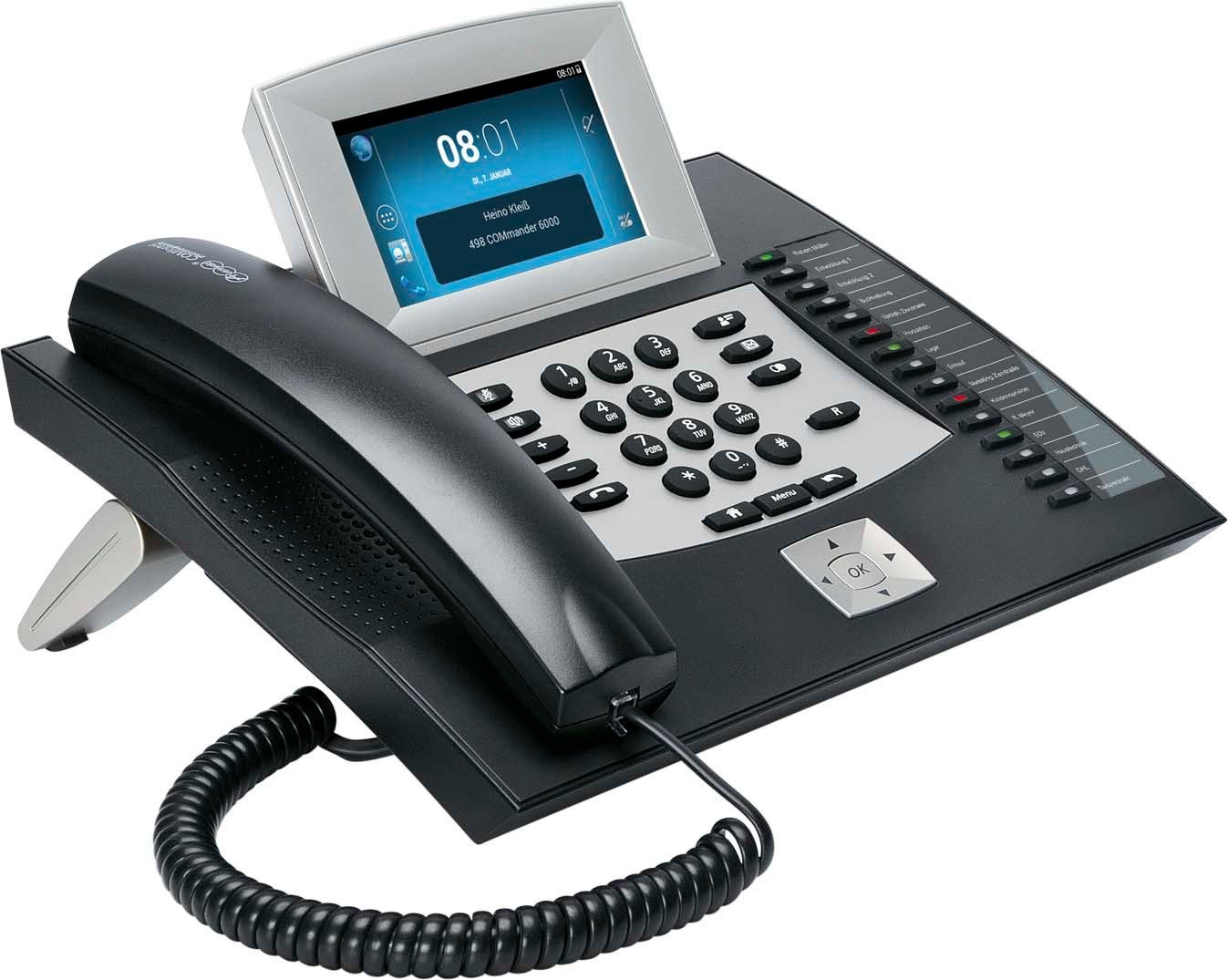 Auerswald AUERSWALD COMfortel 2600 IP schwarz Festnetztelefon