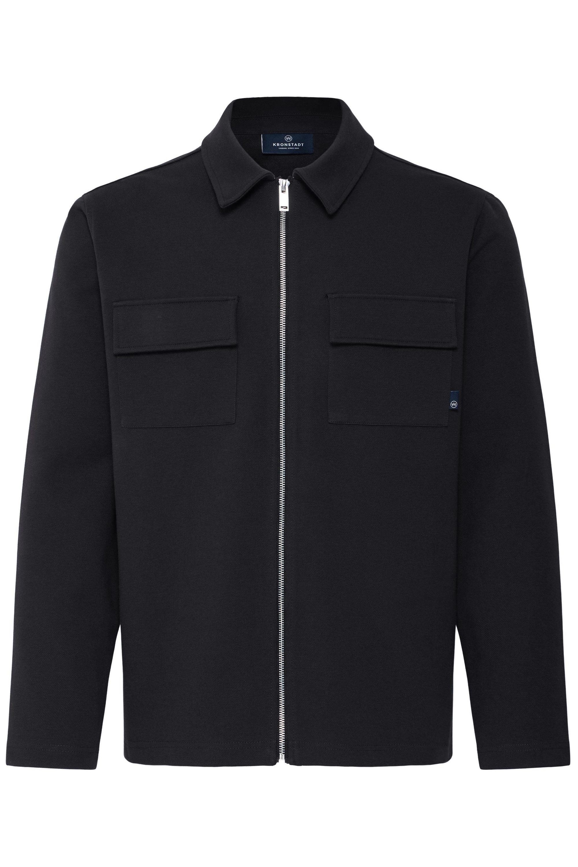 Kronstadt Hemdjacke KSHalfort Modische Overshirt-Jacke Mit Taschen