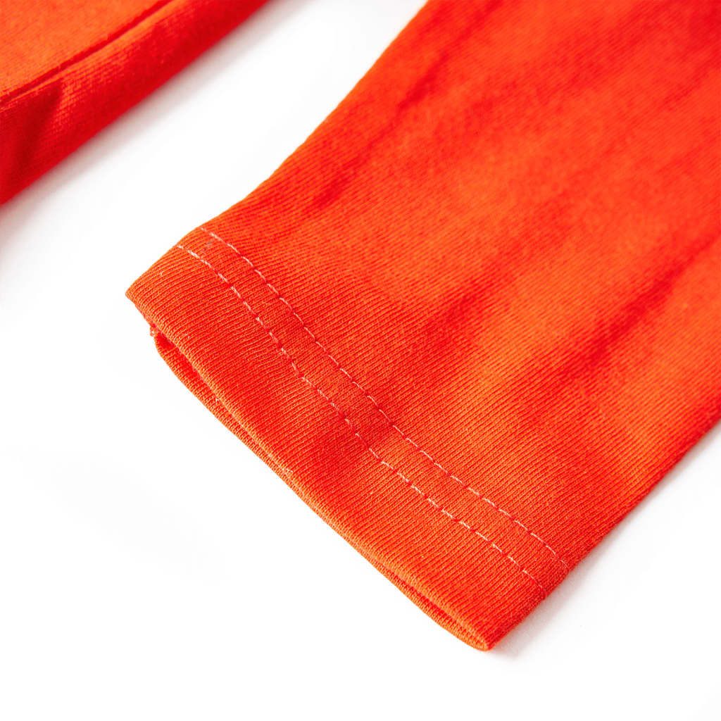 vidaXL Langarmshirt Kinder-Langarmshirt Hellorange 116