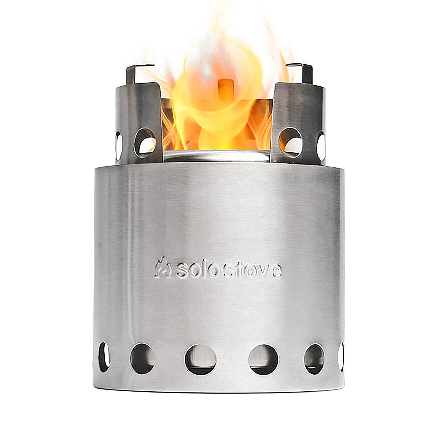 Feuergott Holzkohlegrill FEUERGOTT Grillhandschuhe & Solo Stove Lite Campingkocher