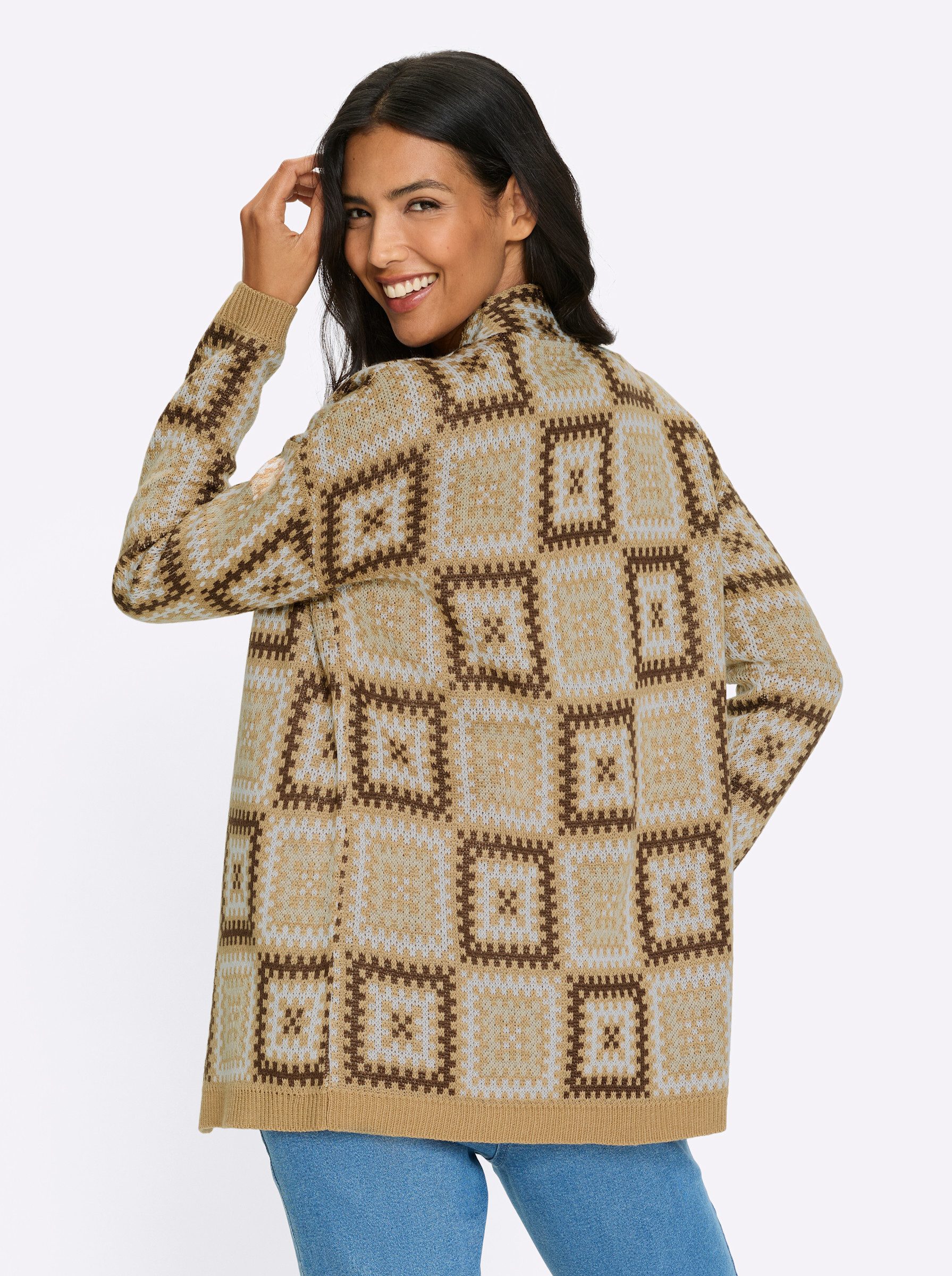 Sieh an! Strickjacke Strickjacke . günstig online kaufen