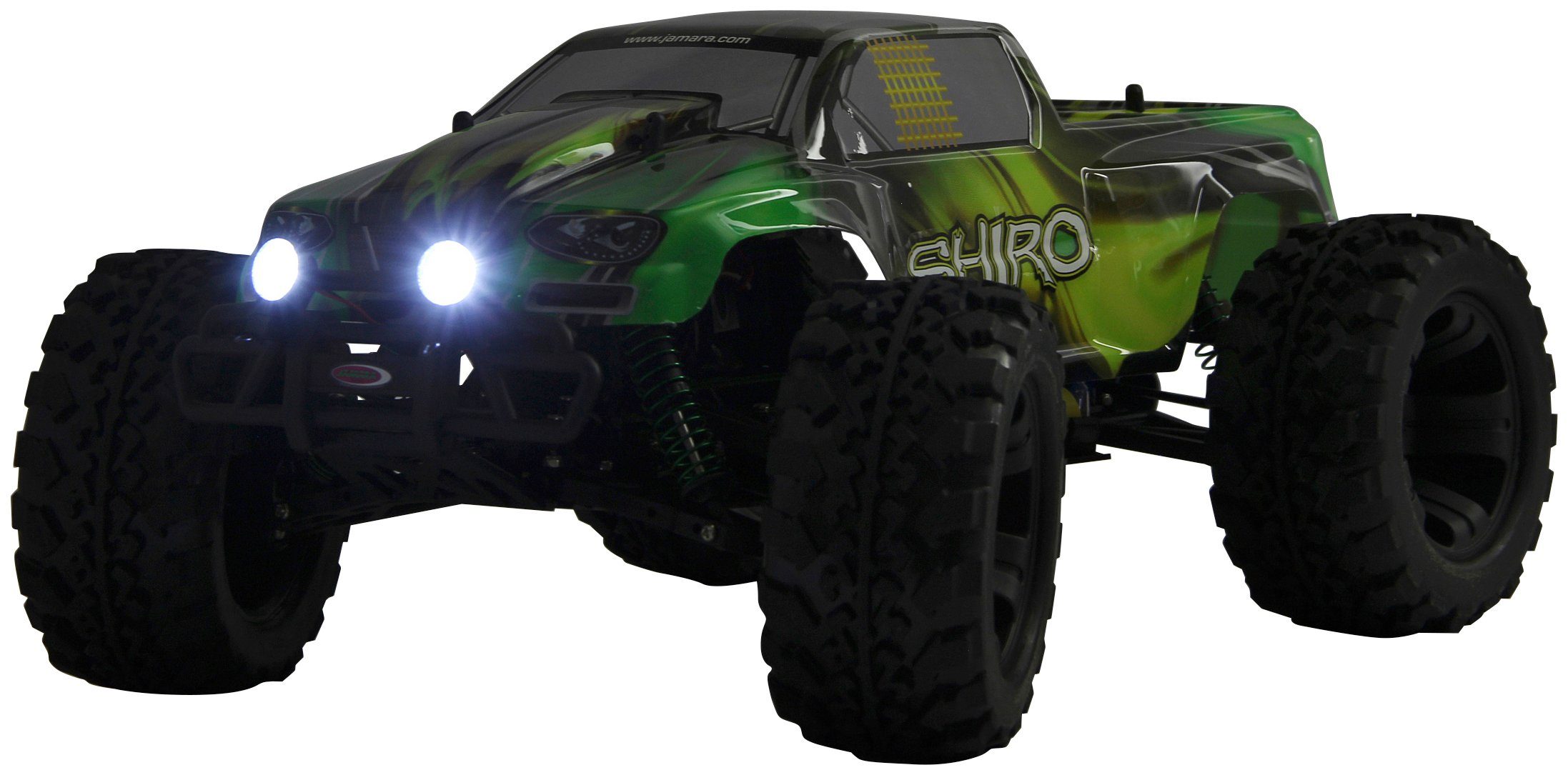 Jamara RC-Monstertruck Shiro Monstertruck 4WD, 1:10, 2,4 GHz, mit LED