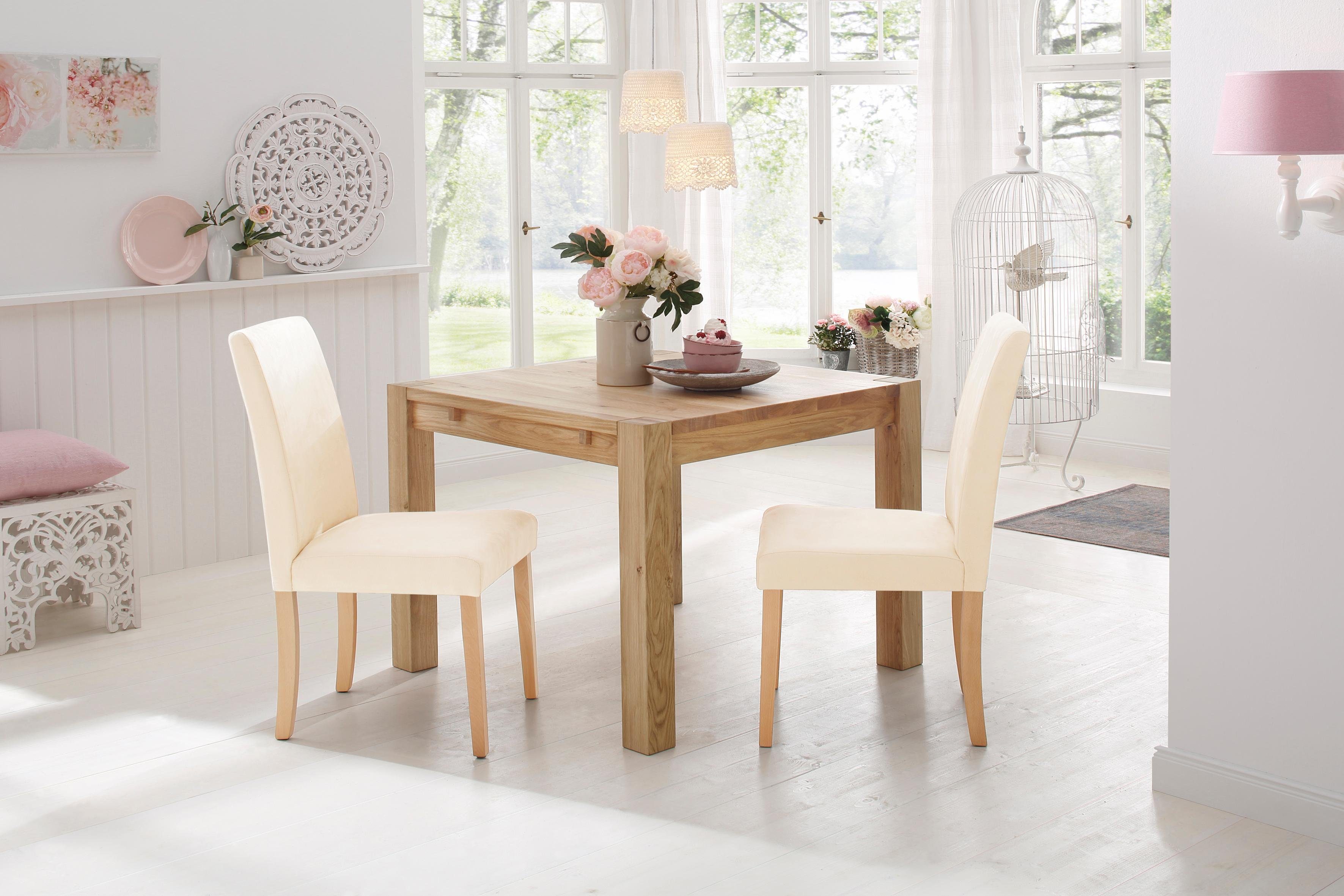 HOME AFFAIRE Stühle ROKO in beige 