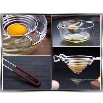 Rnemitery Eierköpfer Trenner Eigelb Trenner Teiler Küchen Hilfsmittel Backen Werkzeug, (1-tlg)