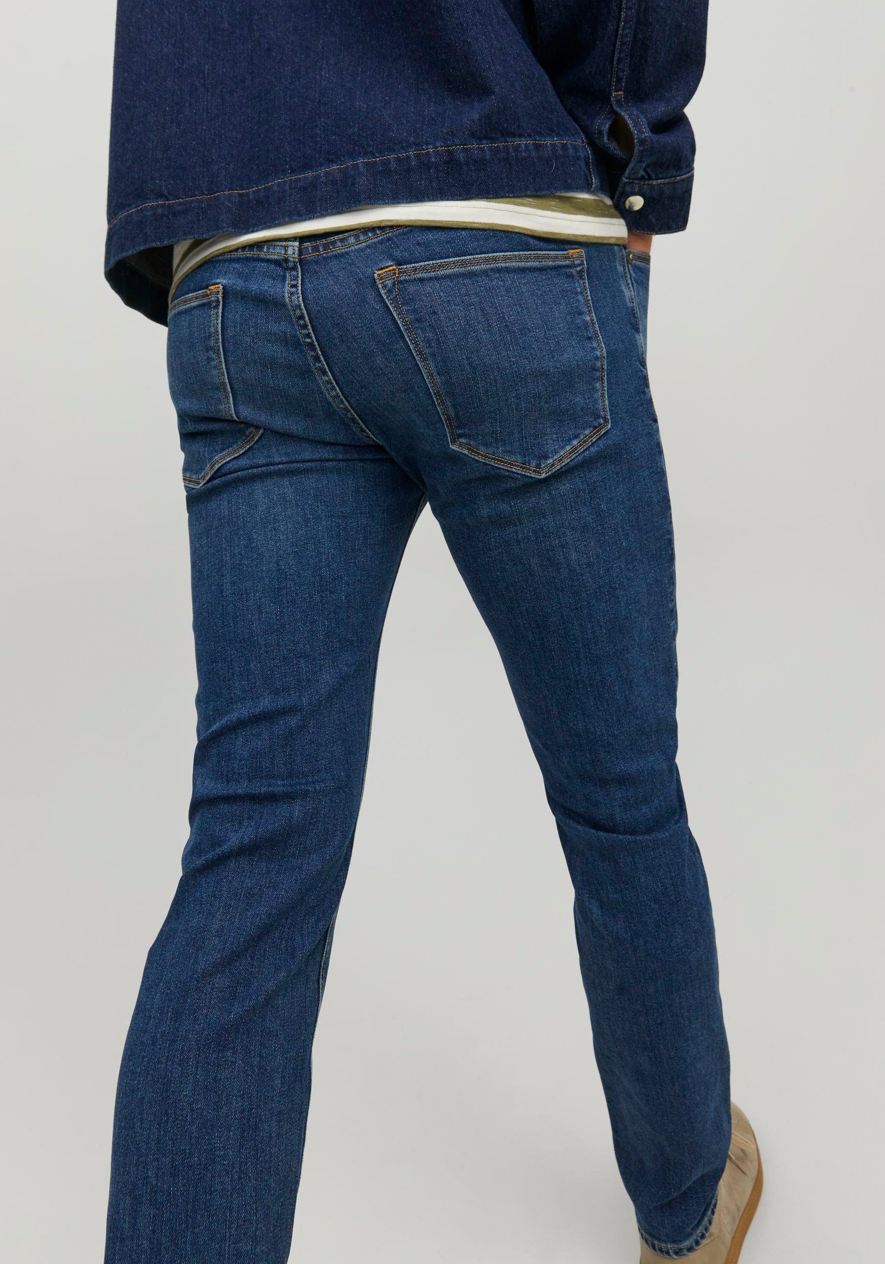 JJEVAN LID 477 Blue JJIGLENN Jones Slim-fit-Jeans Jack & Denim AM