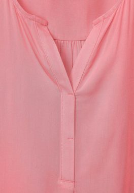 Cecil Blusentop Cecil Unifarbenes Blusentop in Soft Pink (1-tlg) Gummizugsaum