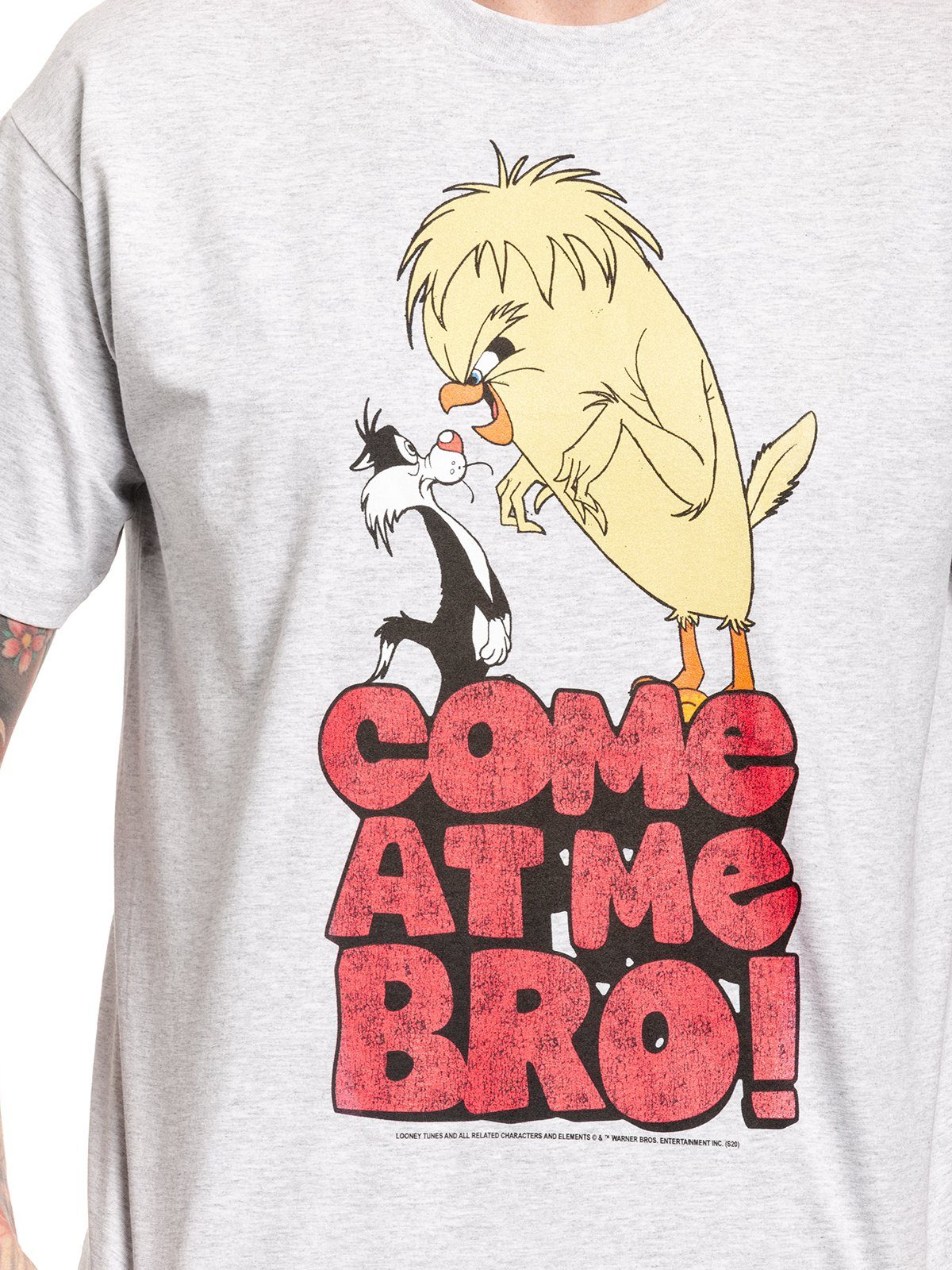 Looney T-Shirt Tunes Me Bro Come Warner At