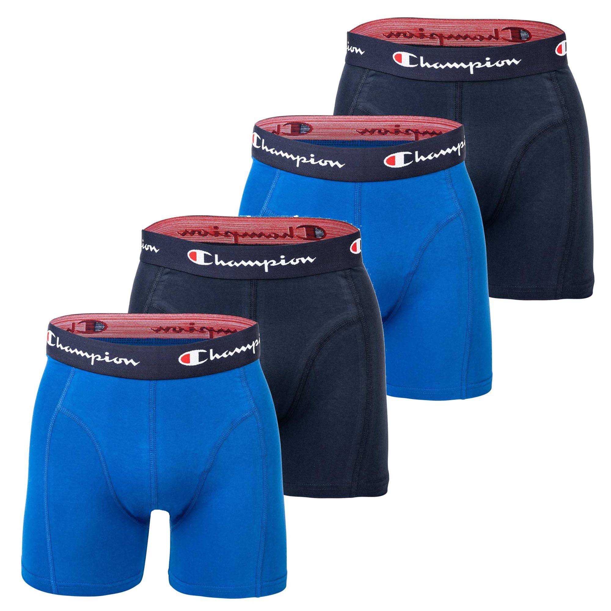 Champion Boxer Herren Boxershort 4er Pack Baumwollmischung (Packung, 4er Pack)