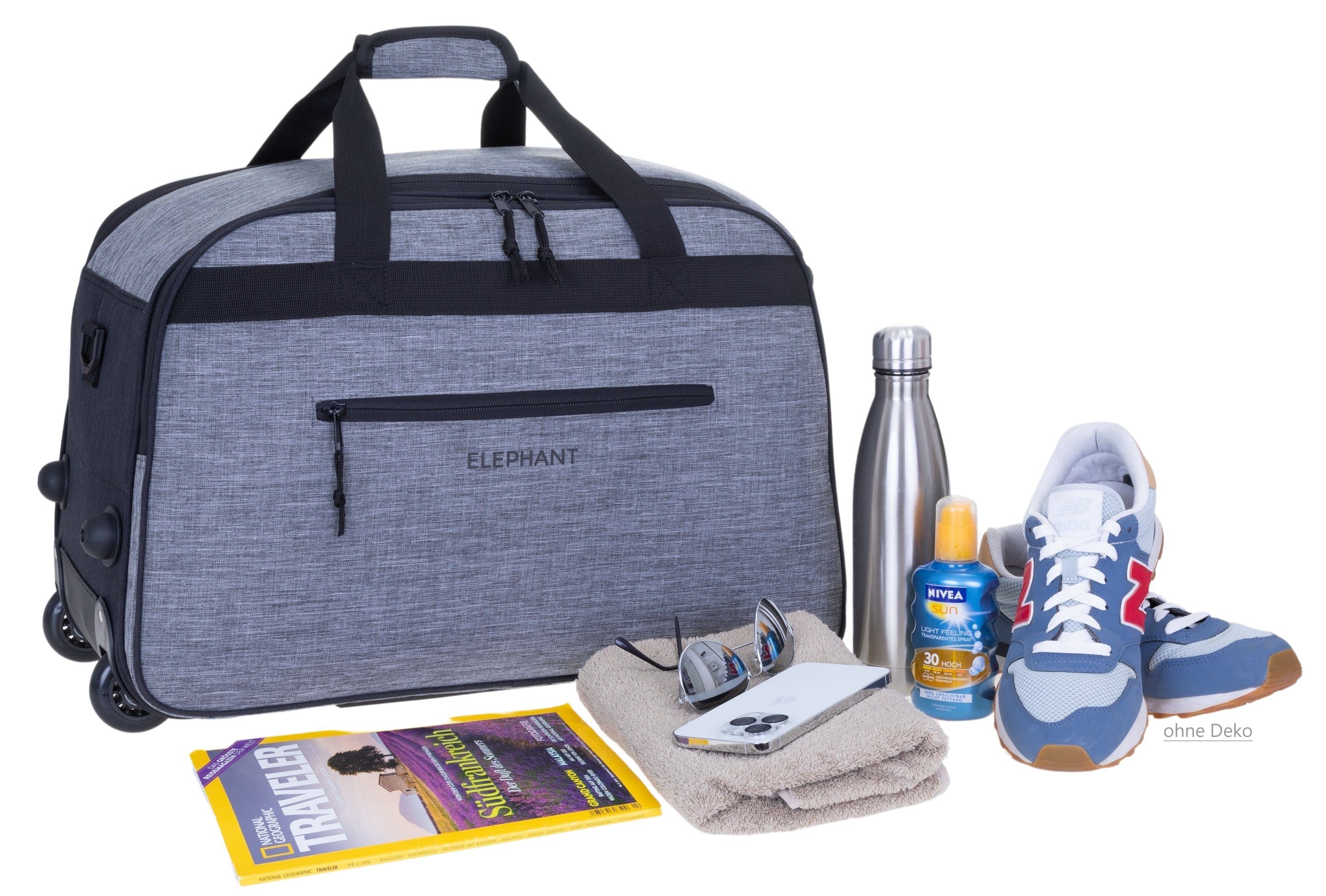 ELEPHANT Trolley Duffle Bag Travel Reisetrolley 55 cm Reisetasche, Weekende günstig online kaufen