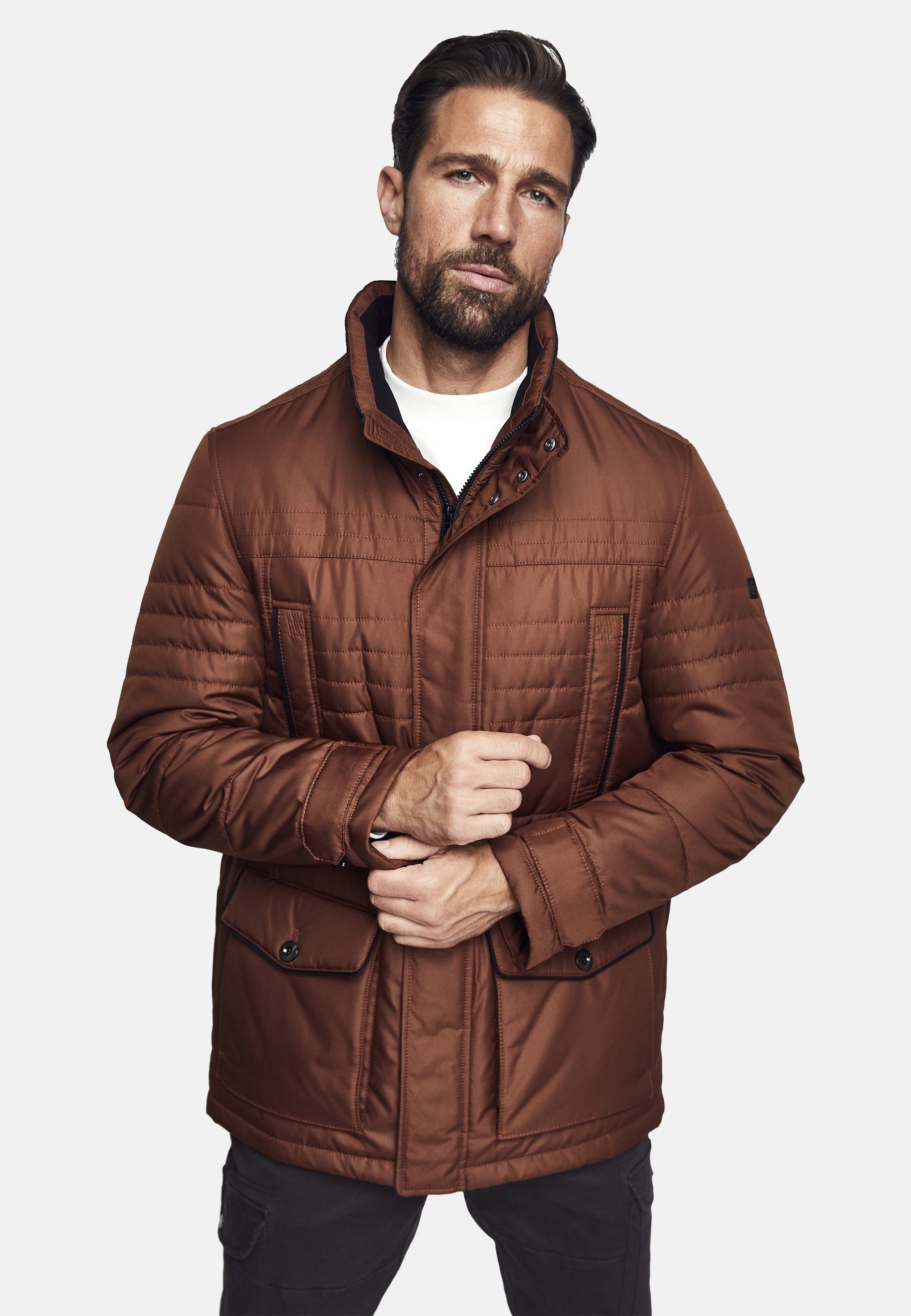 Cabano Steppjacke Stepp-Parka mit vielen Taschen