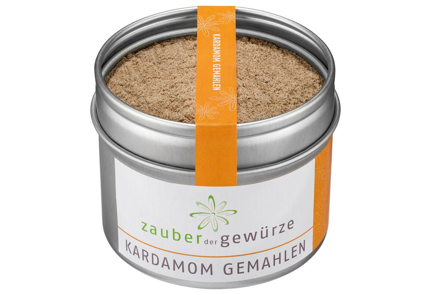 Zauber der Gewürze Gewürz Zauber der Gewürze Kardamom-Saat gemahlen (ohne Schale gemahlen)