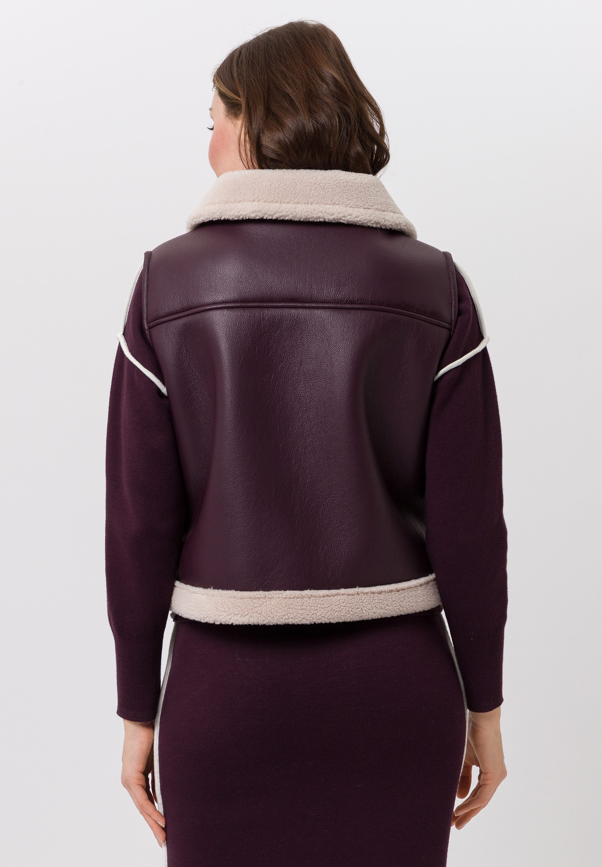 TUZZI Fellimitatweste mit Teddyfutter