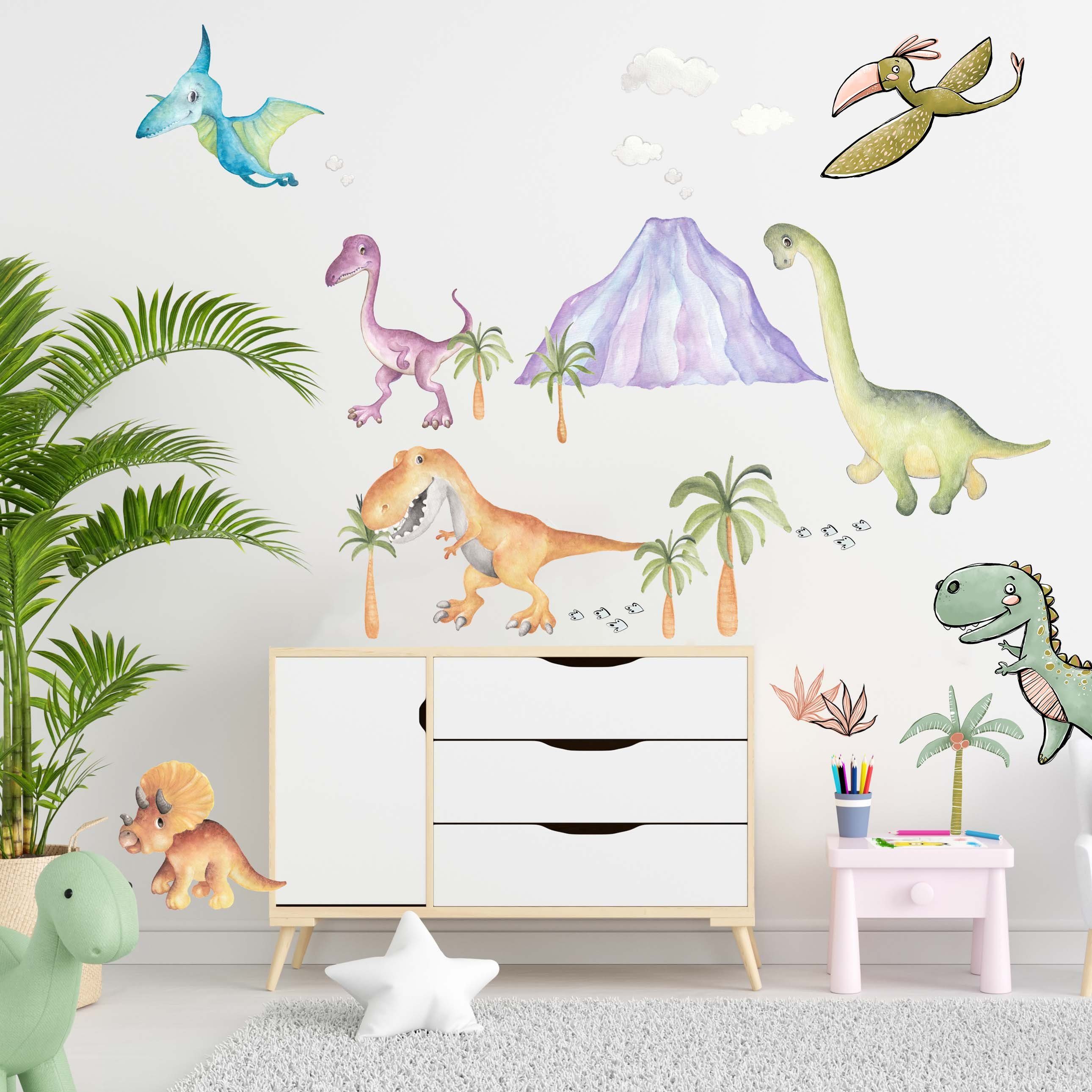 WANDKIND Wandtattoo Dino Welt V361 günstig online kaufen