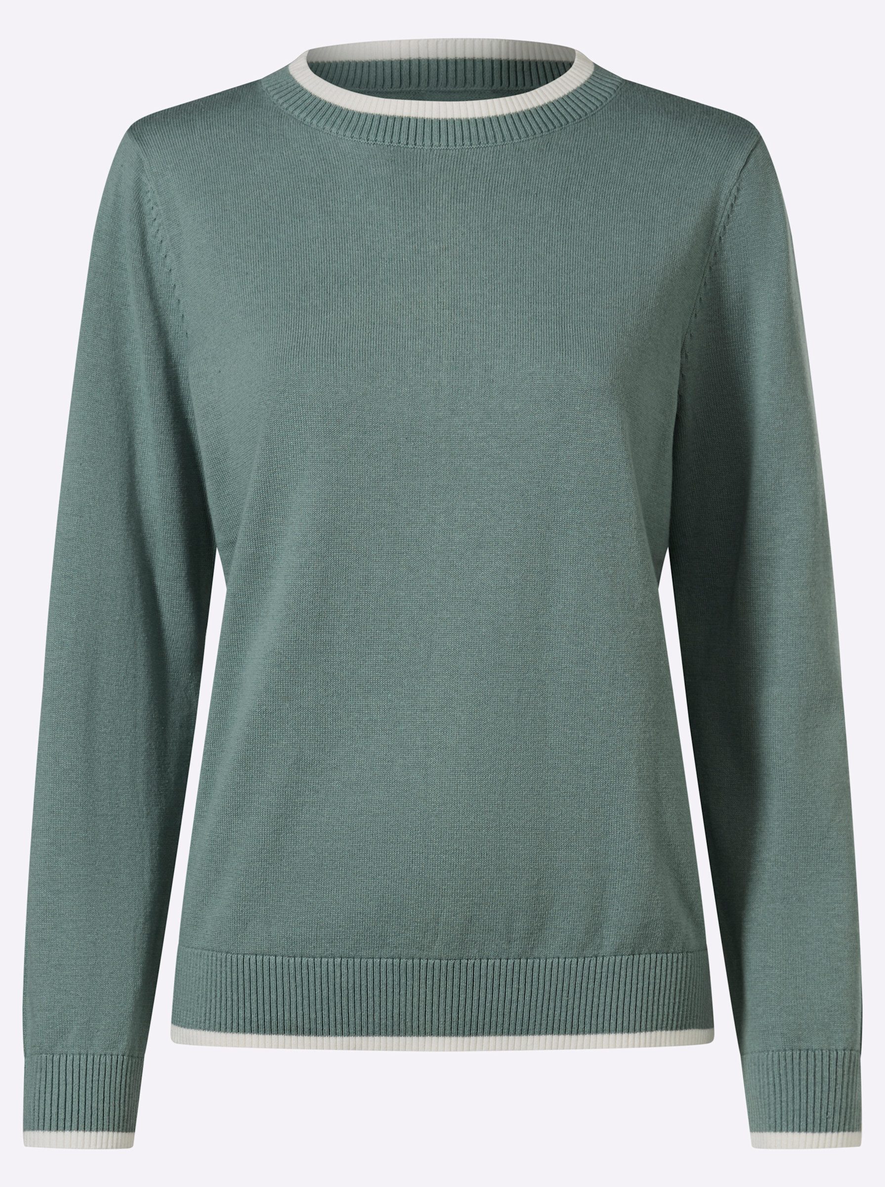 Strickpullover Langarm-Pullover Langarm Jersey