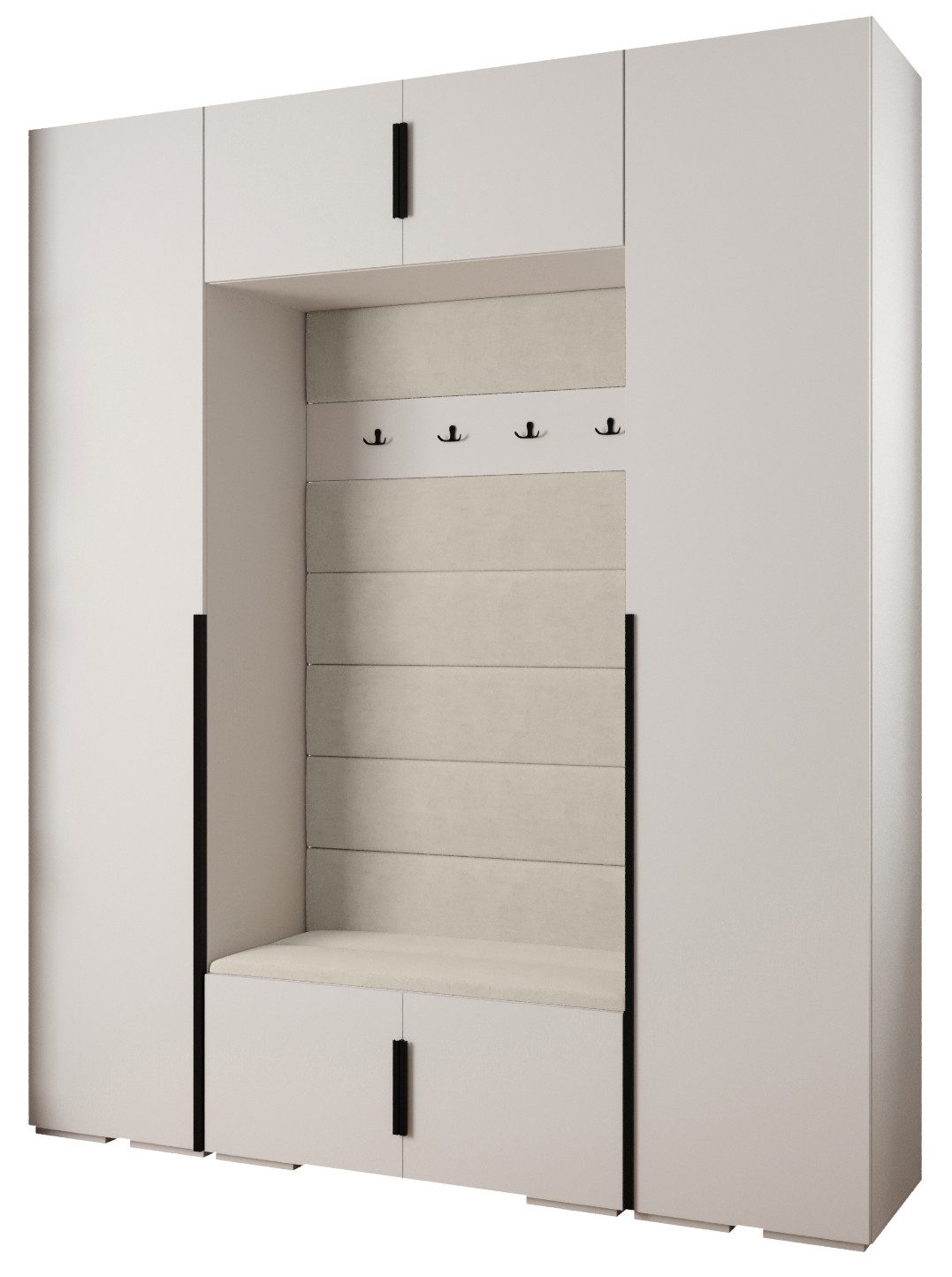 ABIKS MÖBEL Kompaktgarderobe INOVA 1 SATZ günstig online kaufen