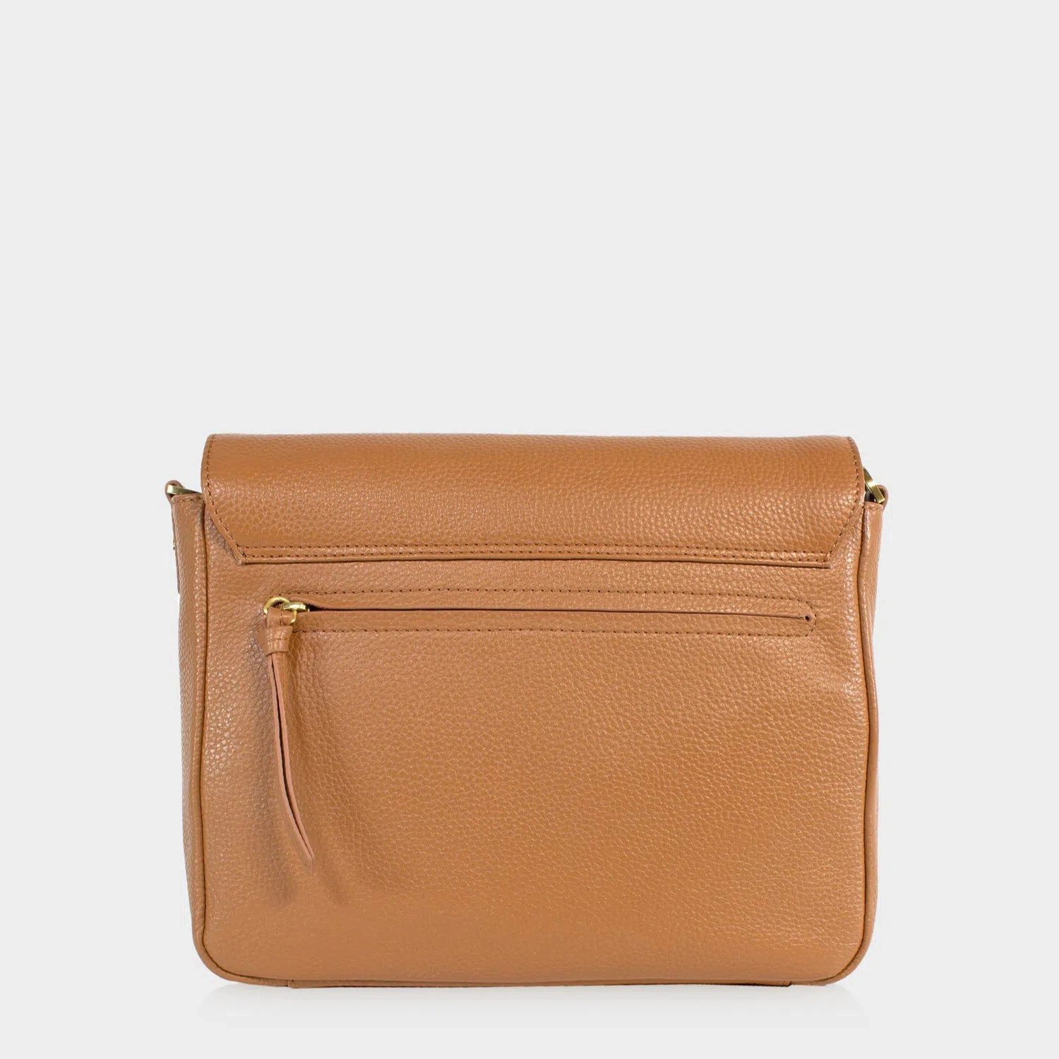 Braun Büffel Umhängetasche HANNA Umhängetasche Flap cognac
