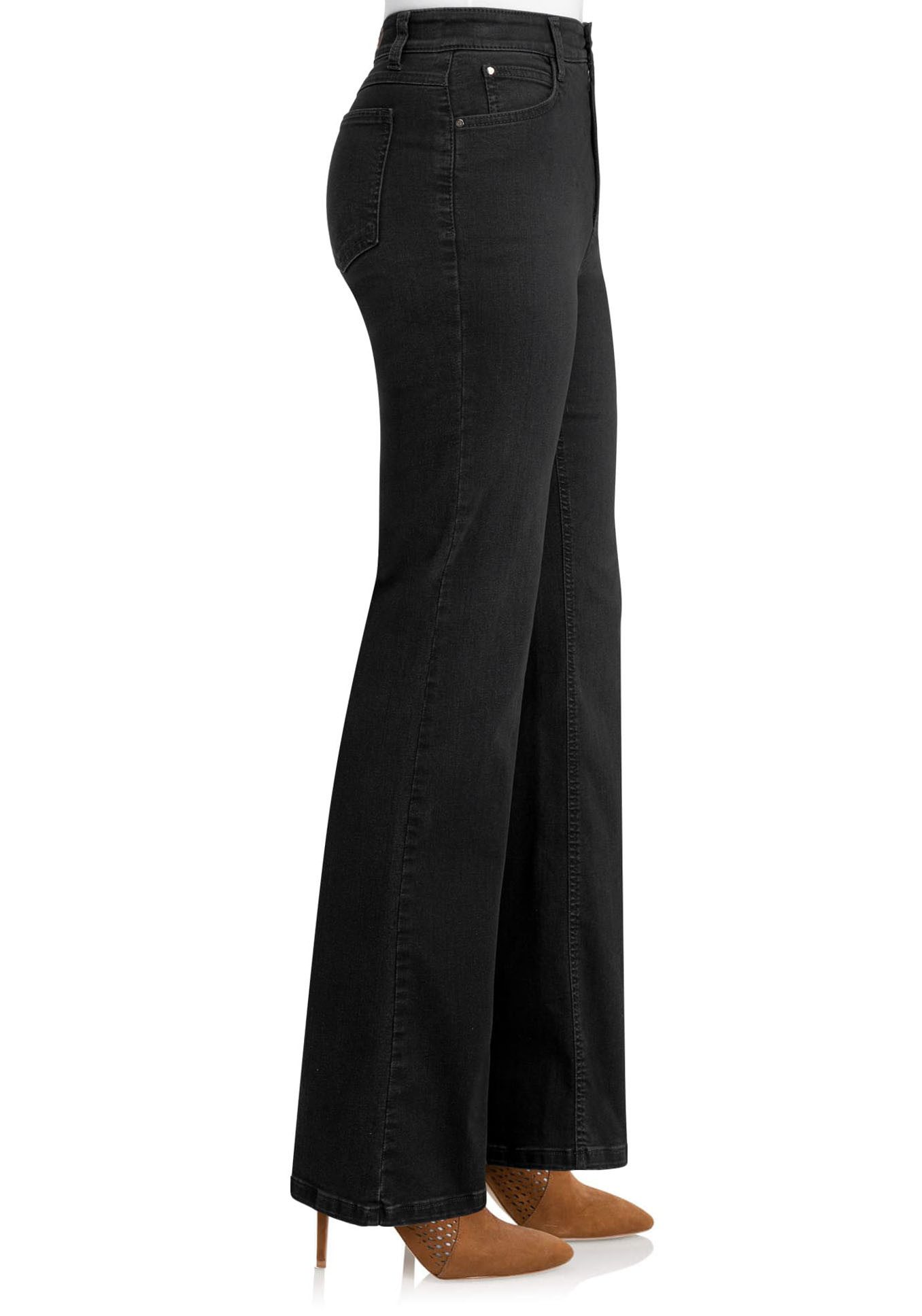 wonderjeans Schlagjeans Flared, mit Stretch