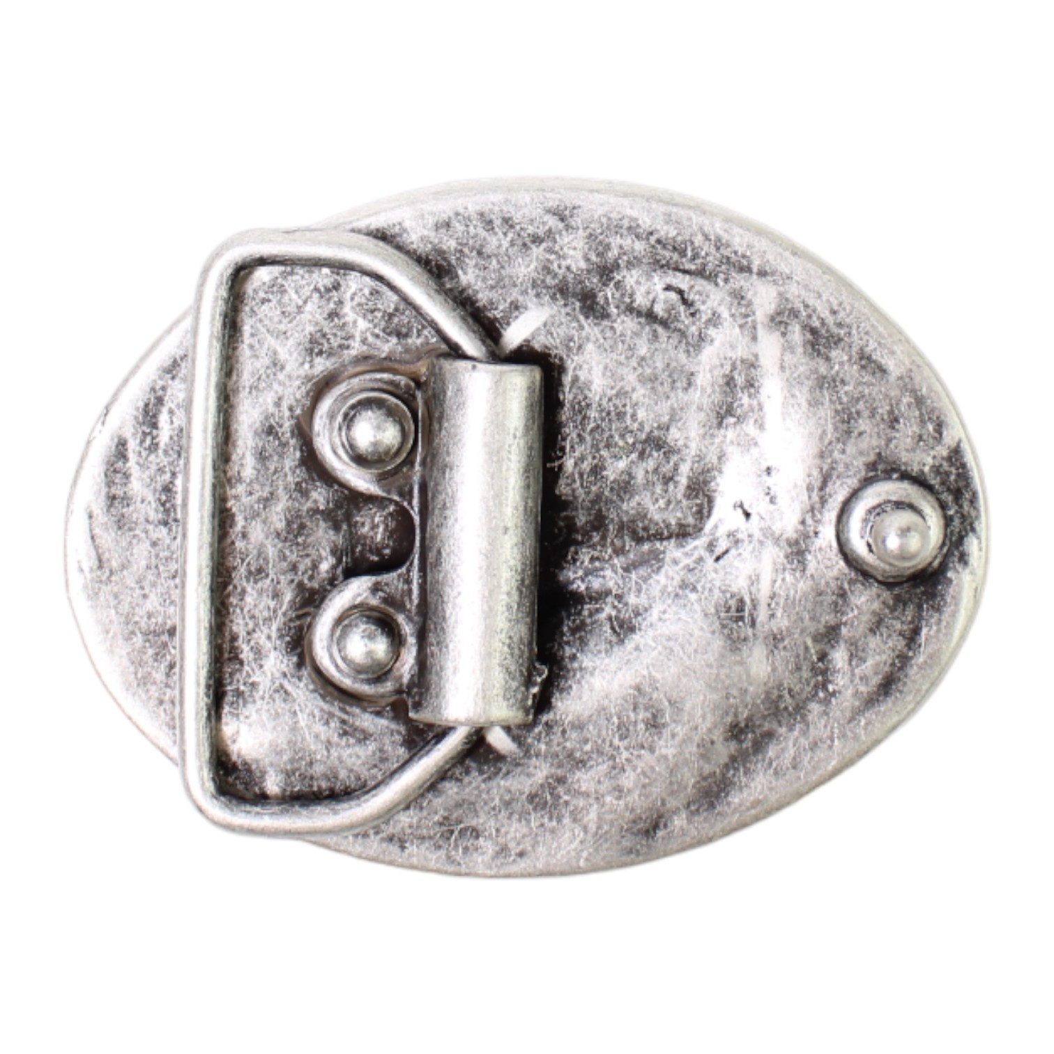 FRONHOFER Gürtelschnalle 18039 (1-St) Gürtelschnalle für 4 cm Gürtel, Metall (Zamak), Tracht