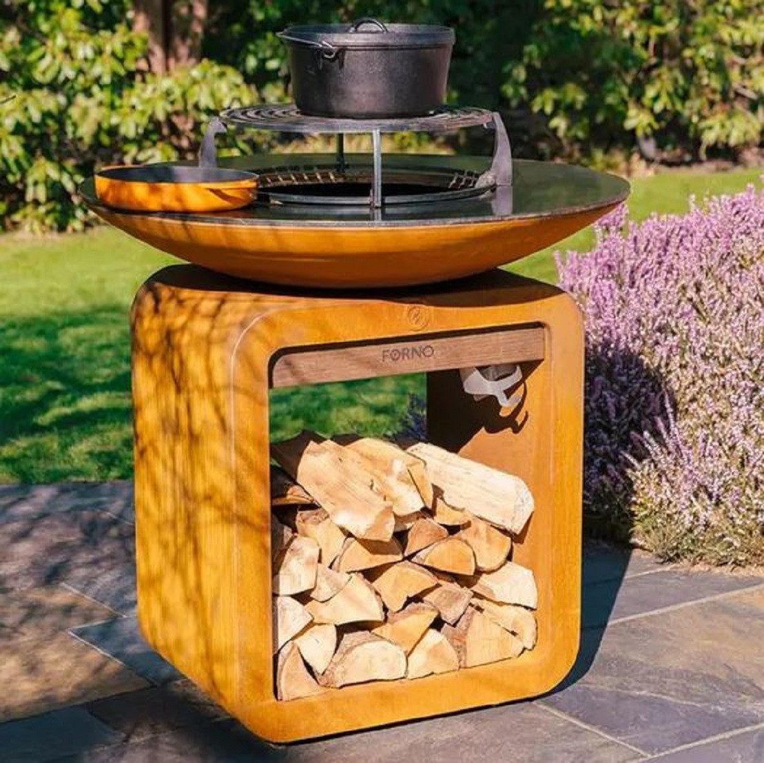 Adezz Holzkohlegrill Grillstation Seare-Halo