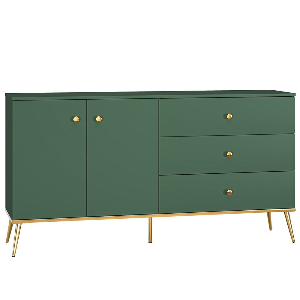 Lomadox Sideboard FASANO-131, in grün mit günstig online kaufen