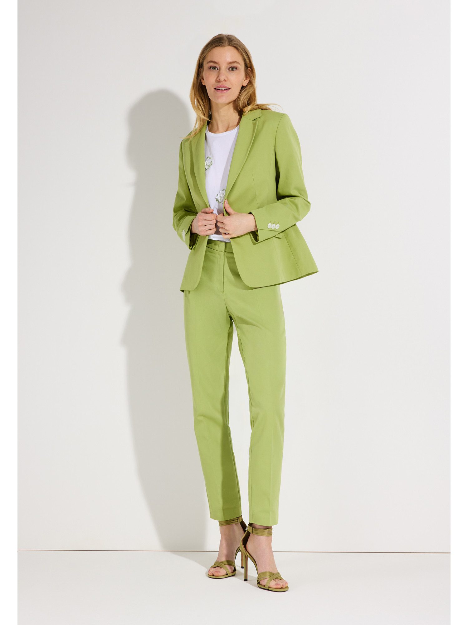 MORE&MORE Jackenblazer taillierter Businessblazer günstig online kaufen