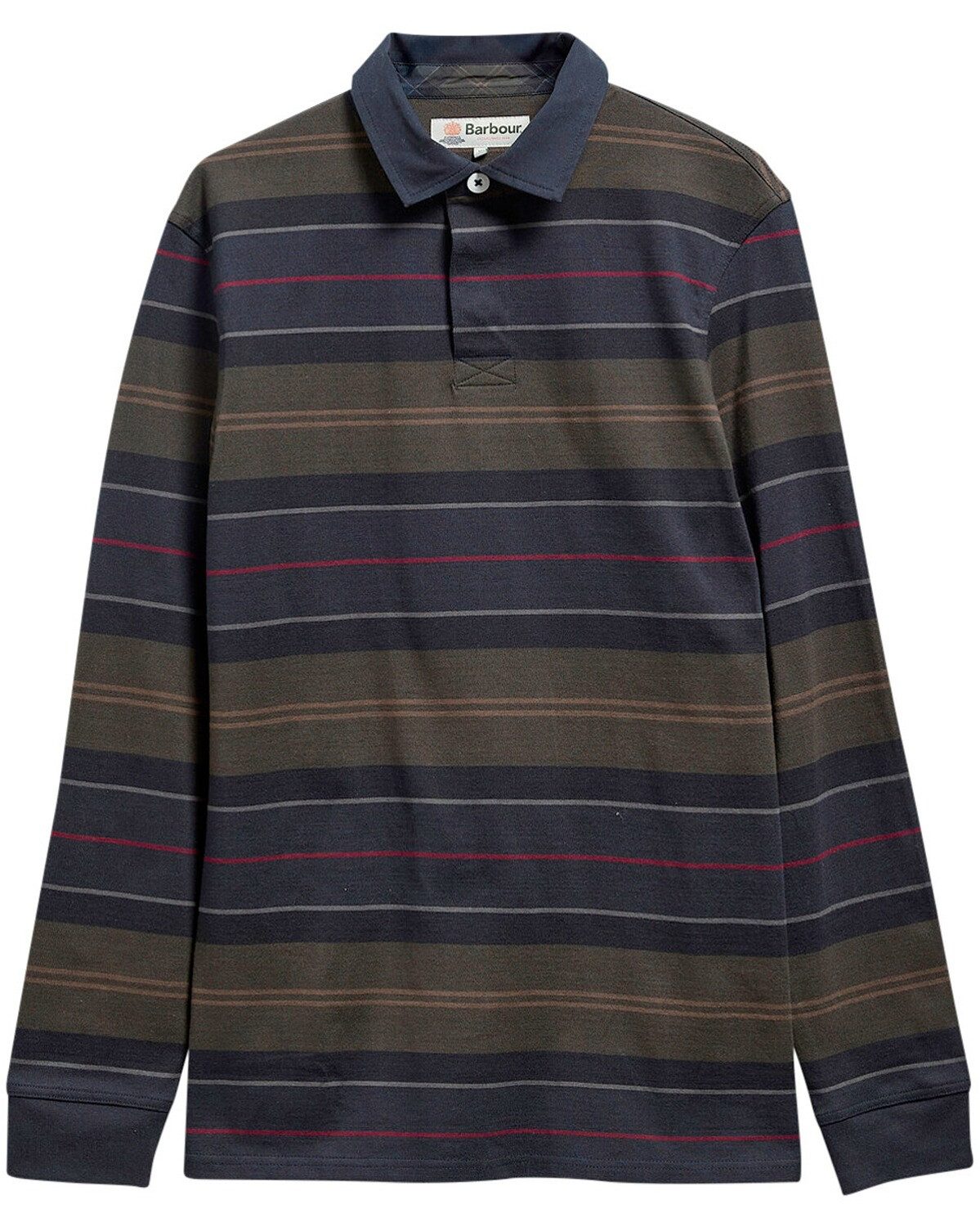 Barbour Poloshirt Rugby-Shirt Frith Tartan Stripe