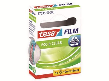 tesa Klebeband TESA film® eco&clear, 1 Rolle, 10m:15mm
