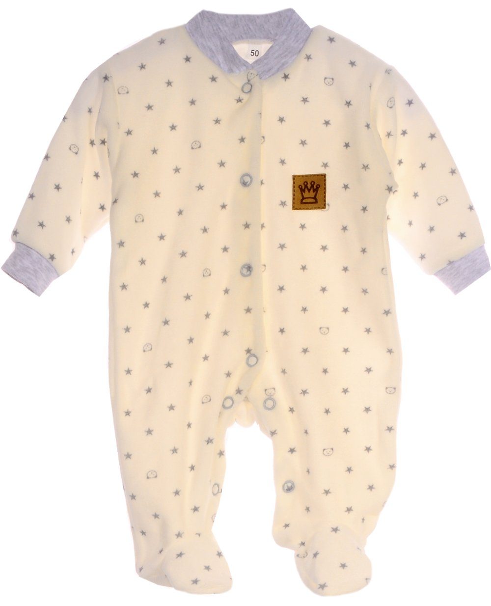 La Bortini Strampler Strampler Overall Baby Anzug Schlafanzug Einteiler
